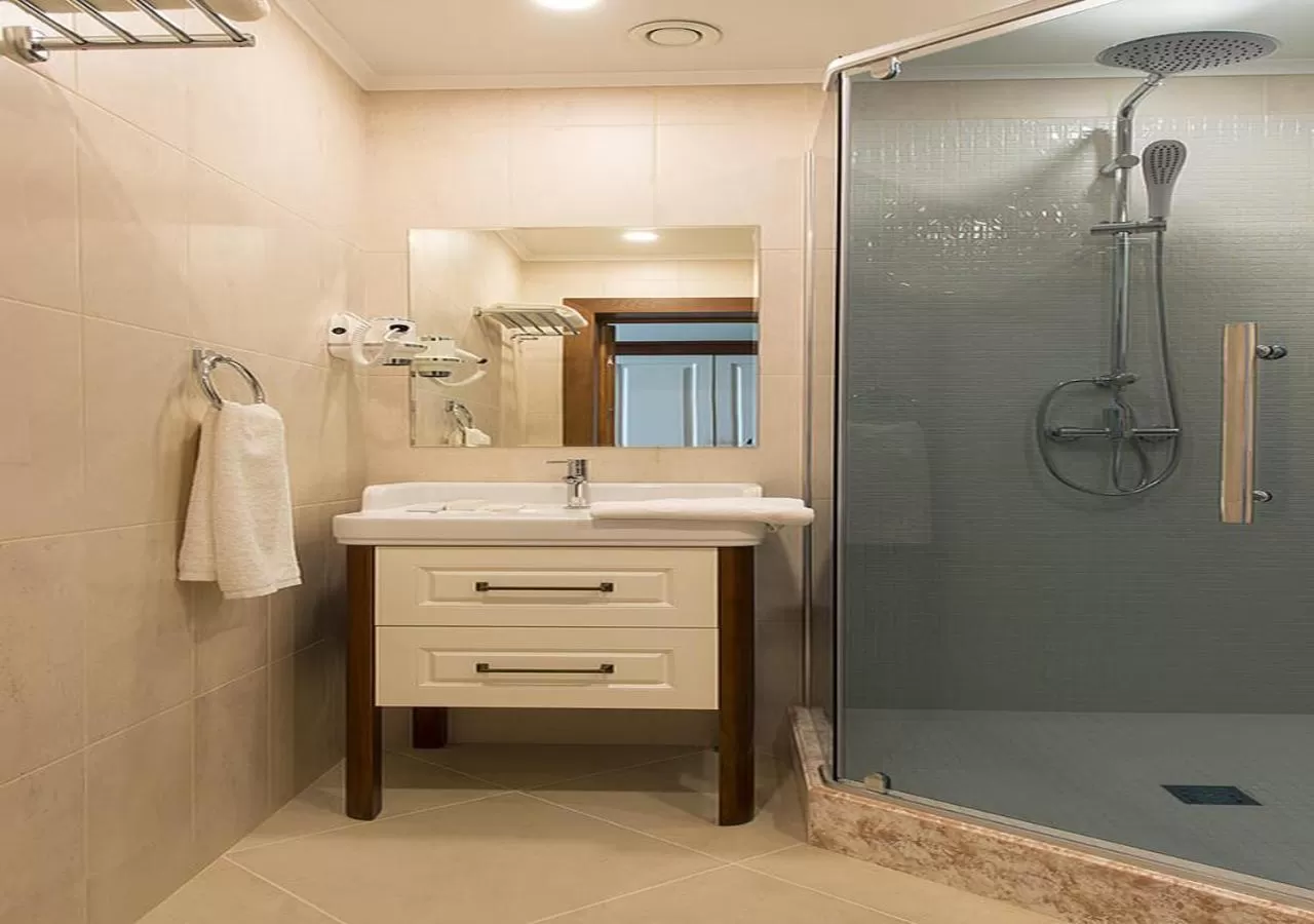 Bathroom in Boutique Hotel Kaspi