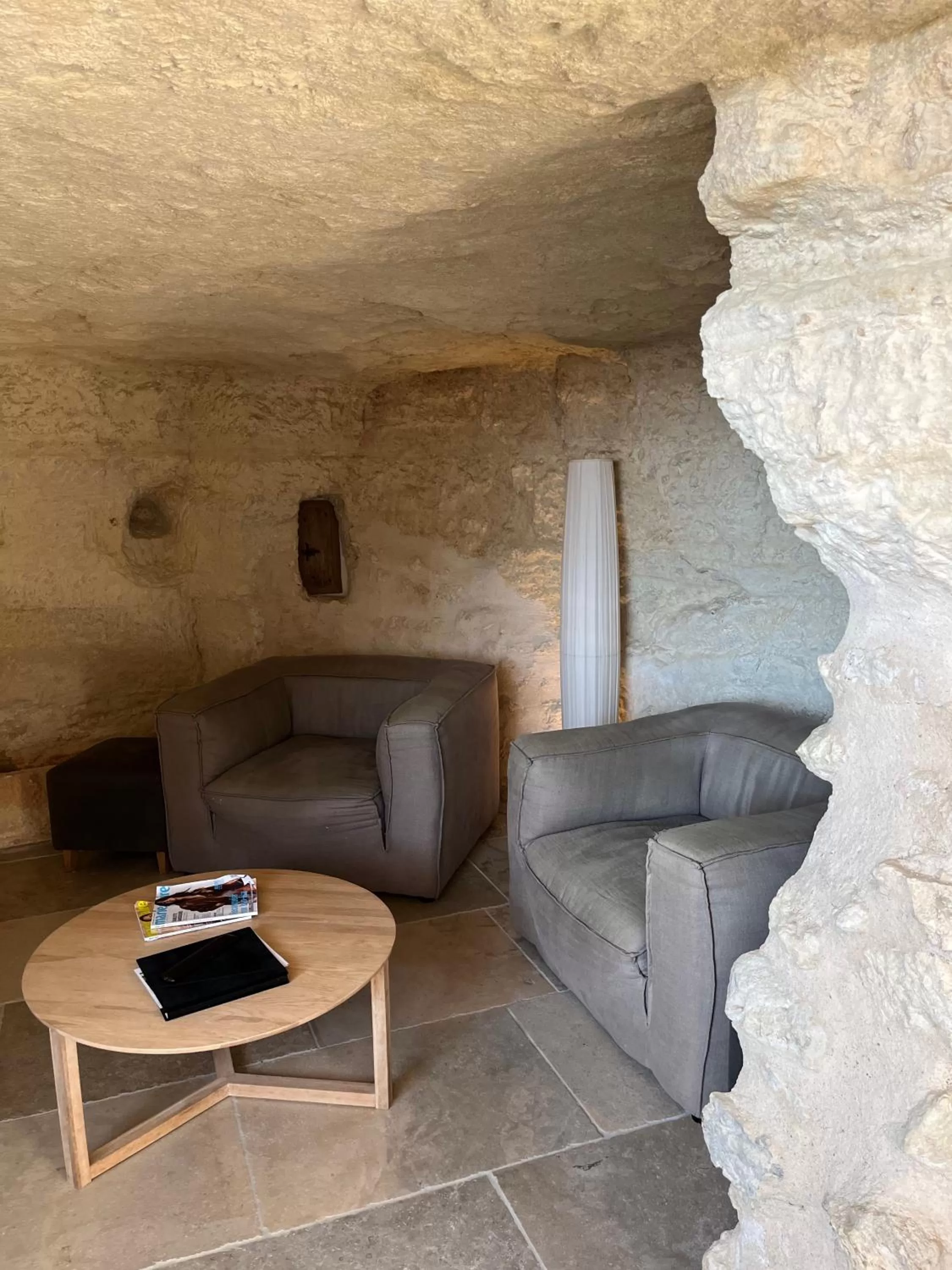 Seating area in Château de Nazelles Amboise