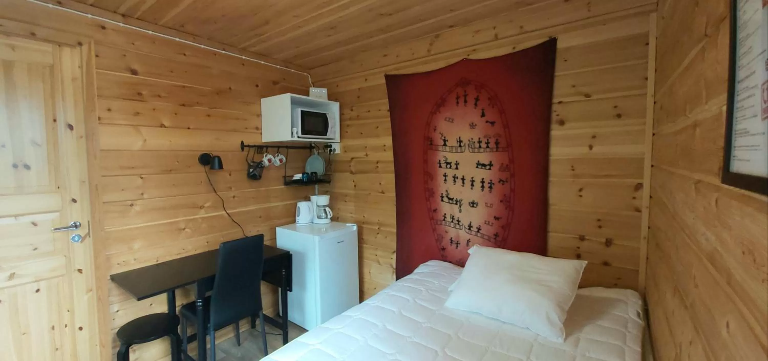 Bed in Hillside Rooms