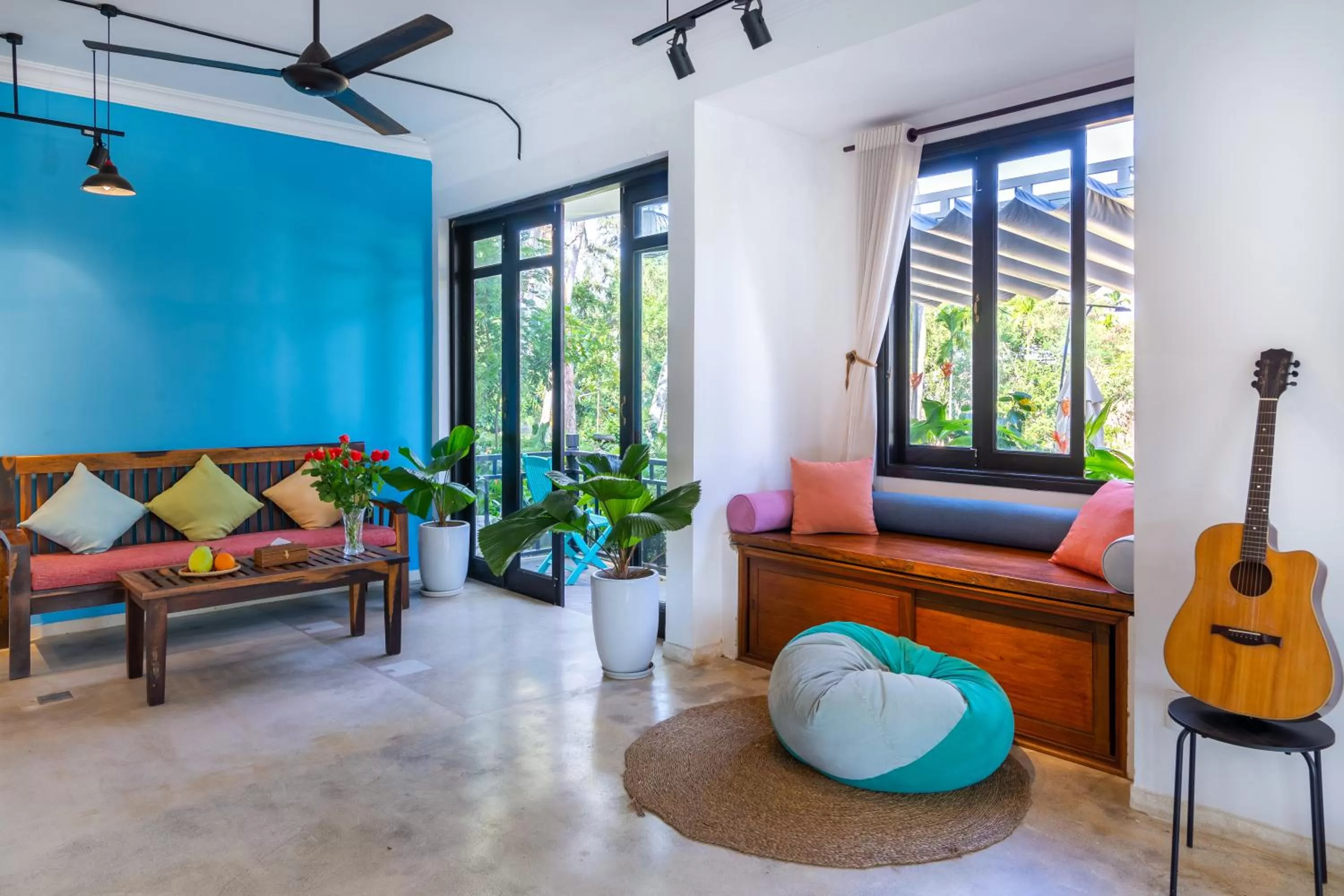 Lobby or reception, Seating Area in Tra Que Mansion