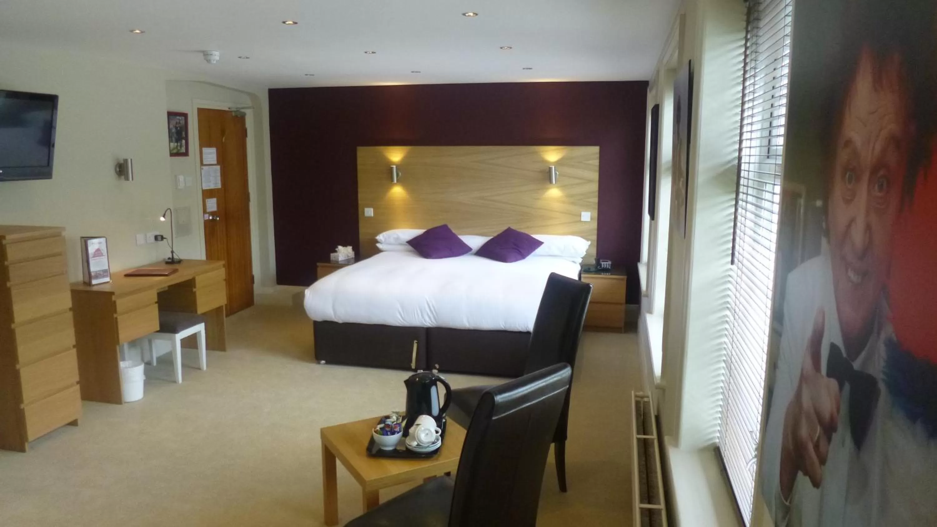 Bed in Hotel Celebrity Bournemouth East Cliff by Villare hotels