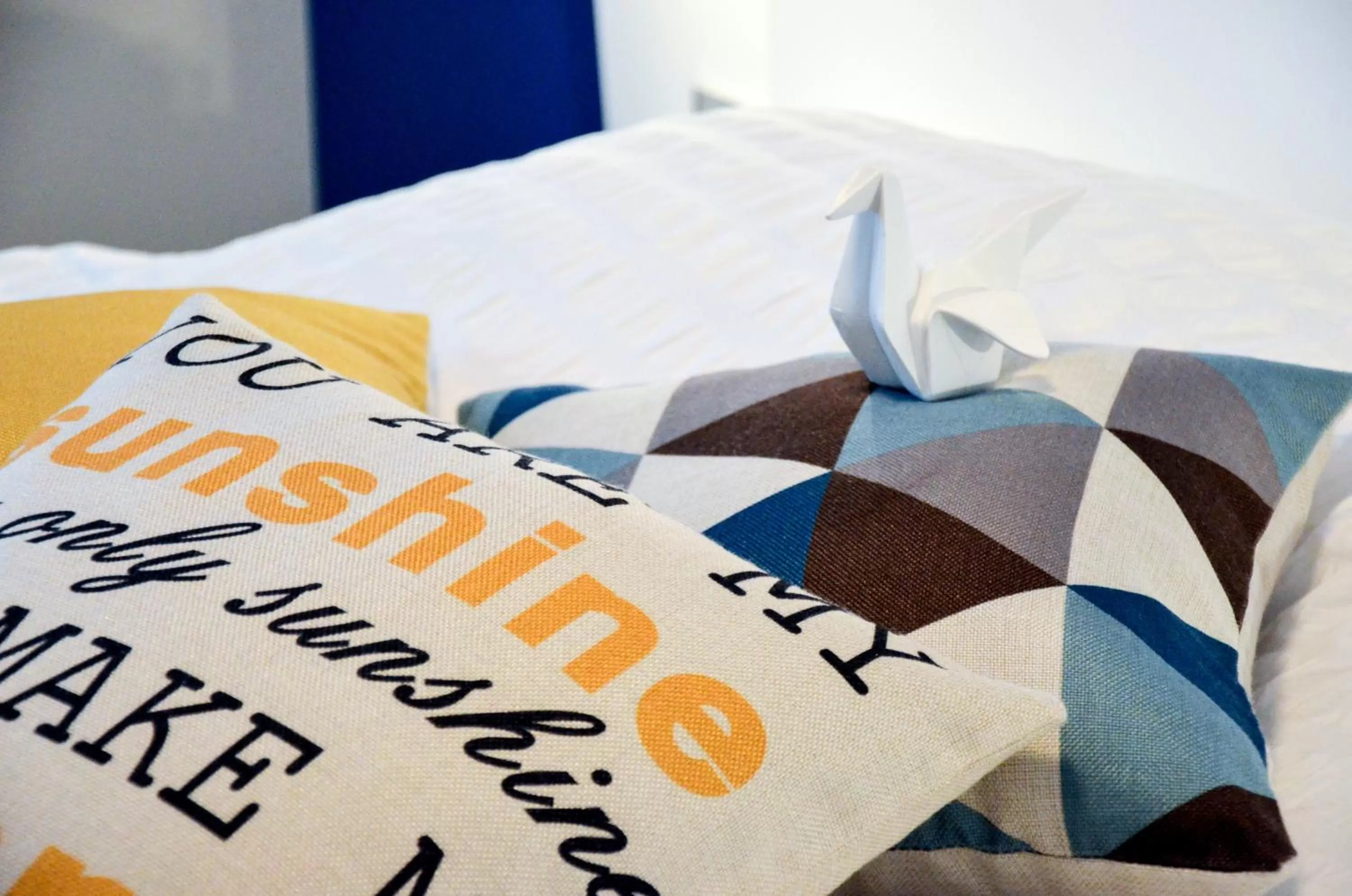 Bedroom, Bed in Hôtel ORIGAMI