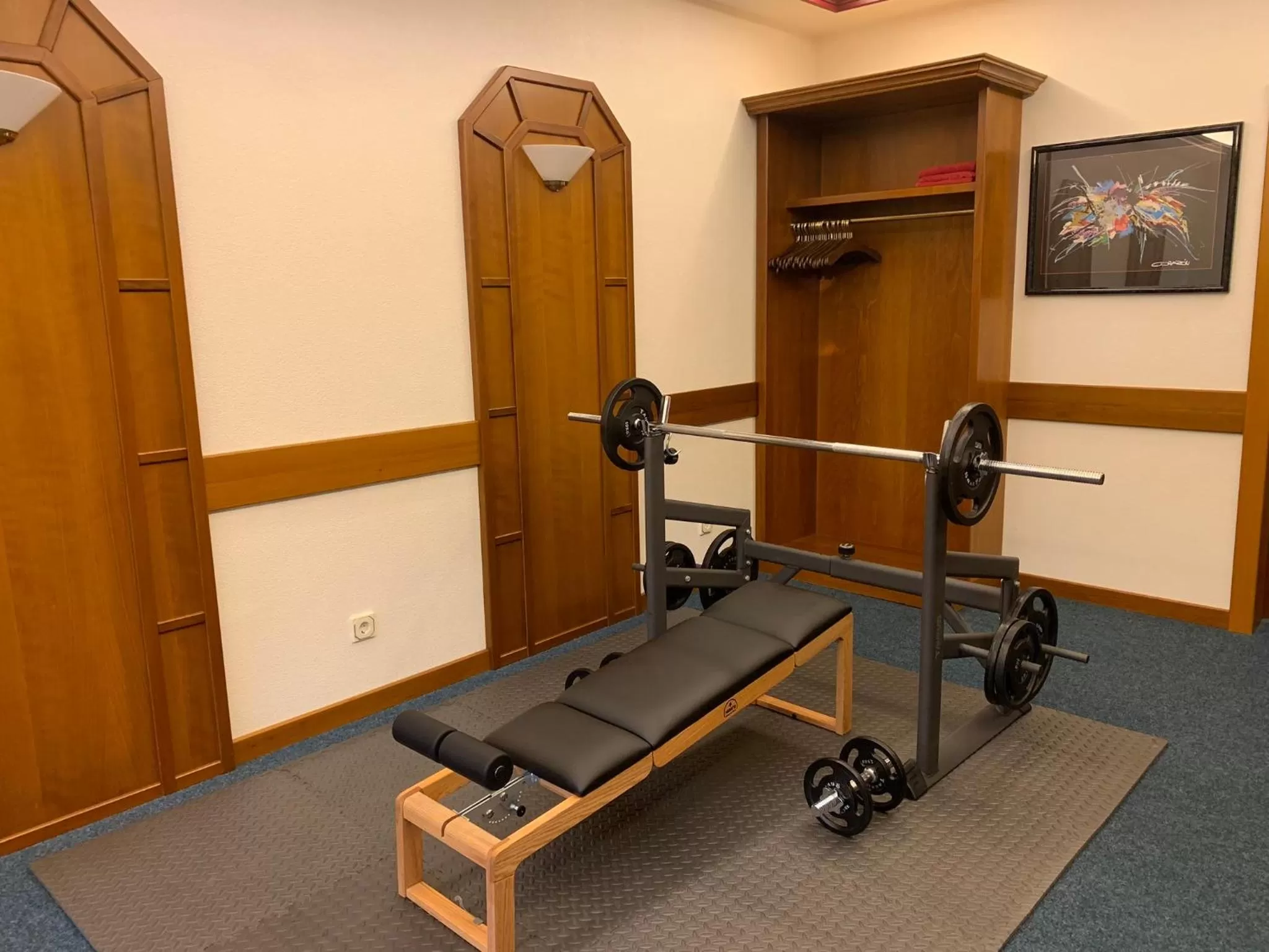 Fitness centre/facilities in Hotel-Restaurant Goldenstedt