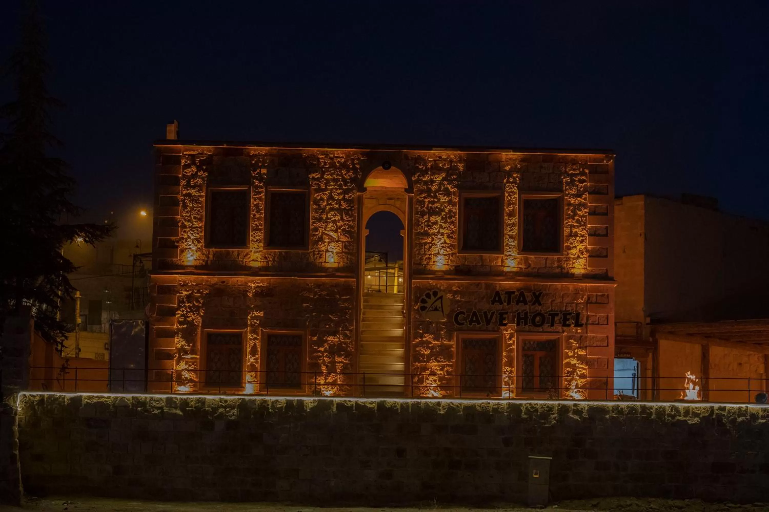 Night, Property Building in Atax Cave Hotel