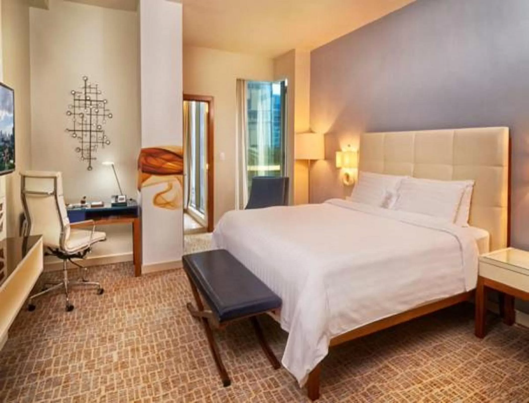 Bedroom, Bed in Global Hotel Panama