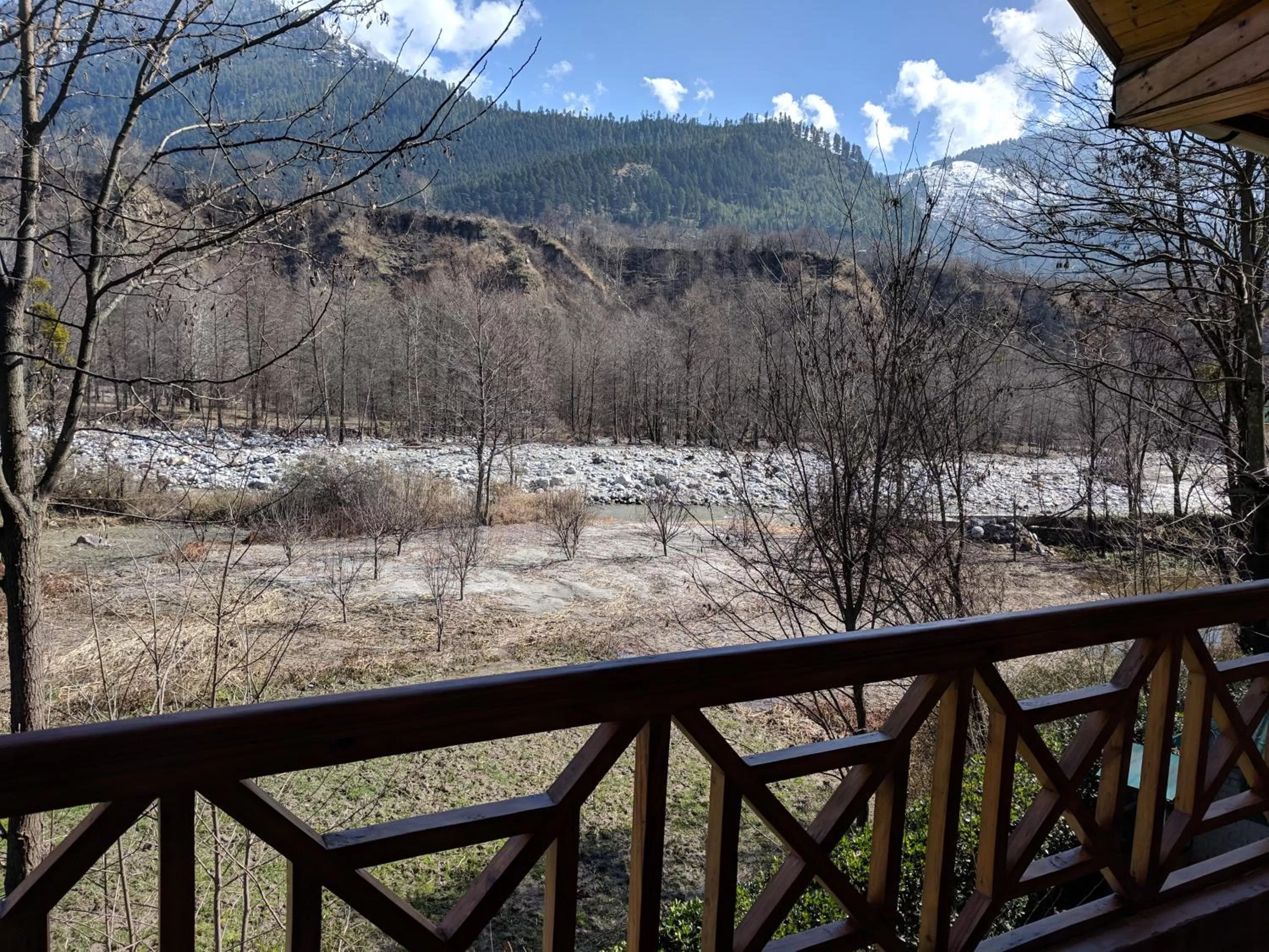 Balcony/Terrace in Span Resort and Spa, Manali