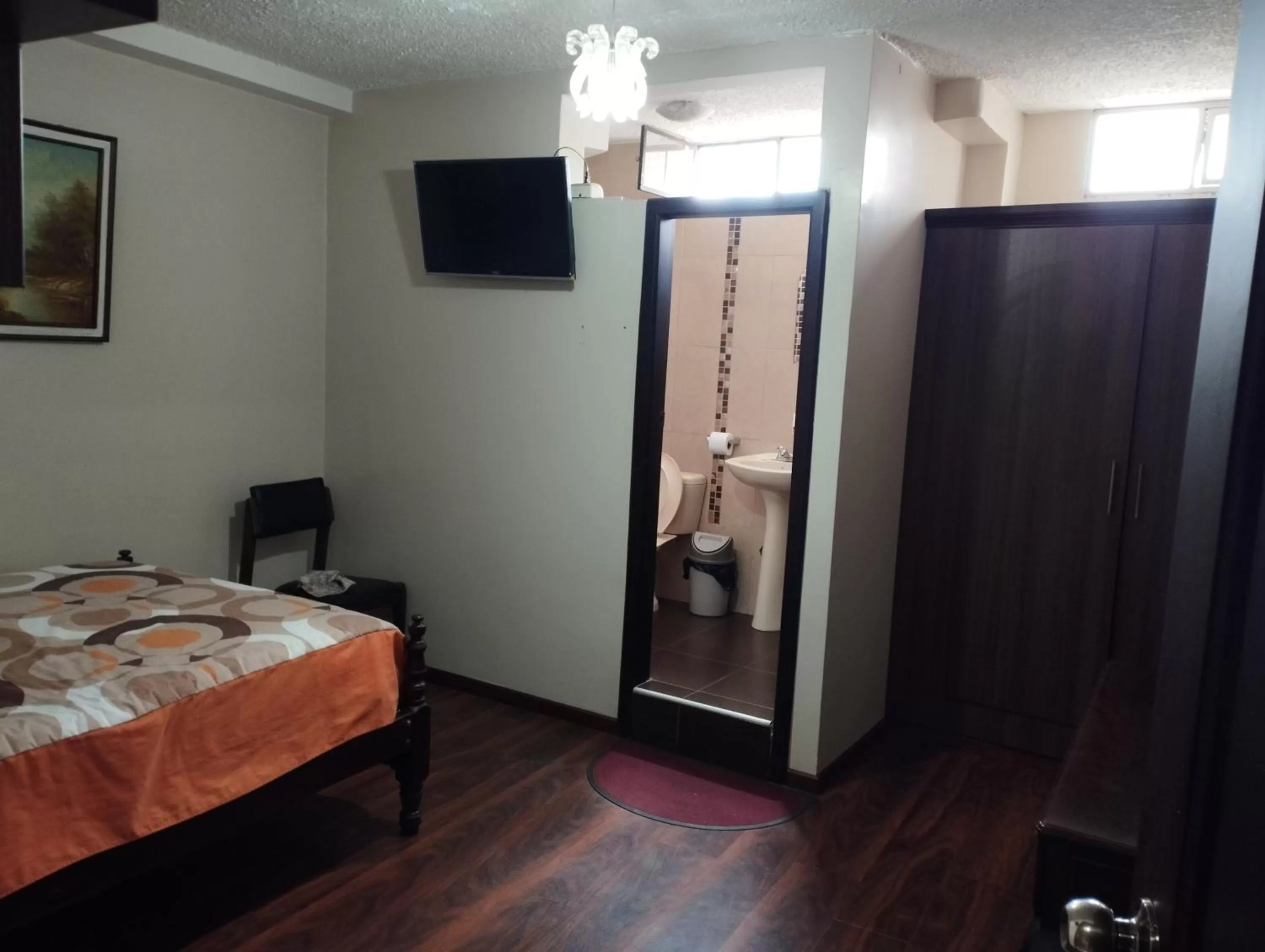 Bed in HOTEL SARAGURO LOJA