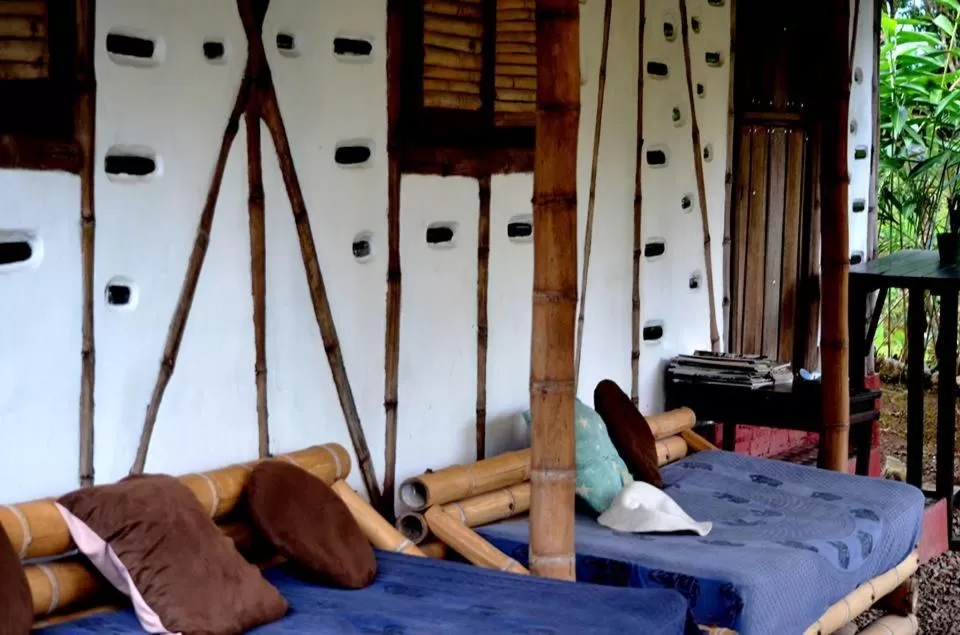 Bed in Hotel La Casa de Francois