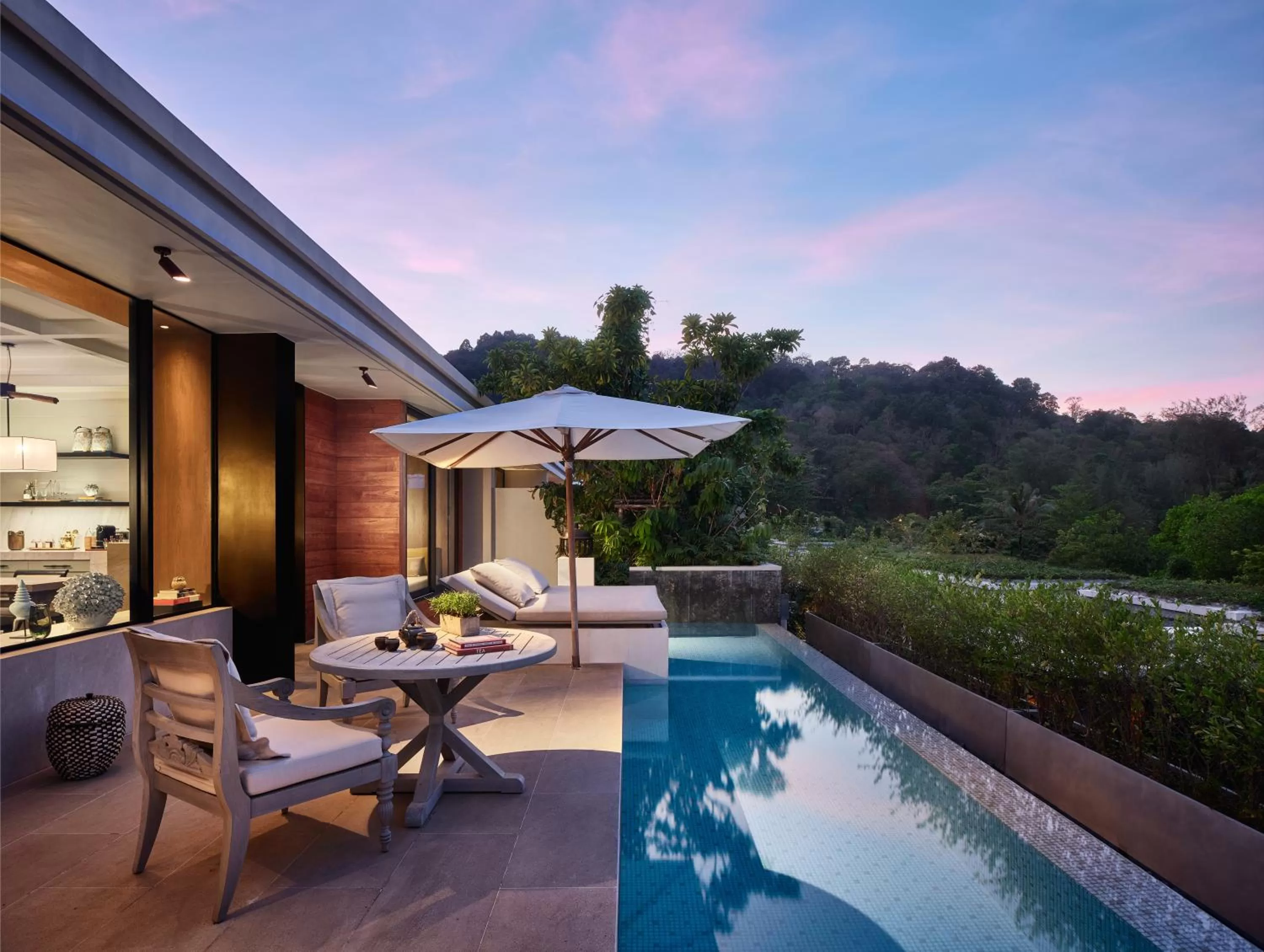 Balcony/Terrace in Rosewood Phuket
