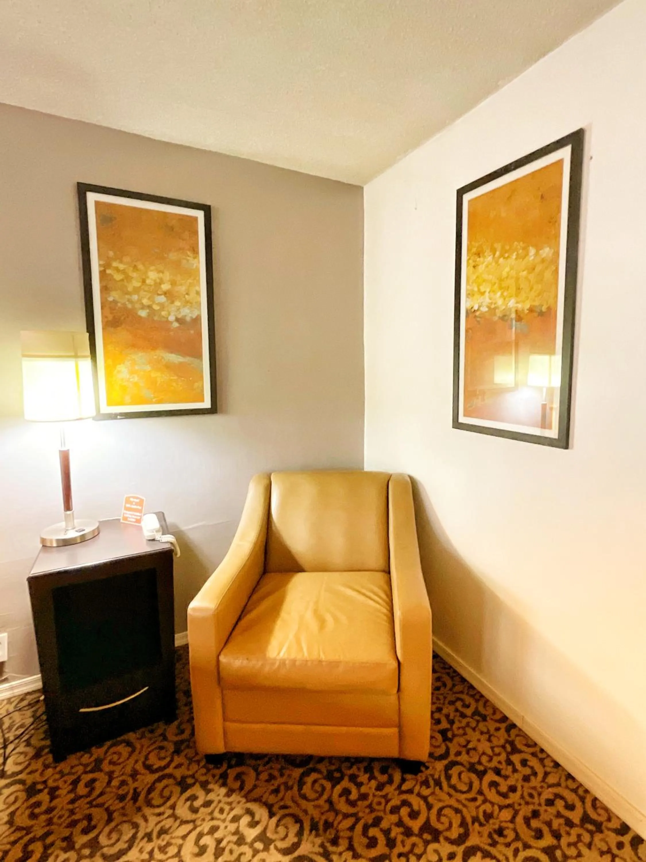 Seating area in GLH Hotel