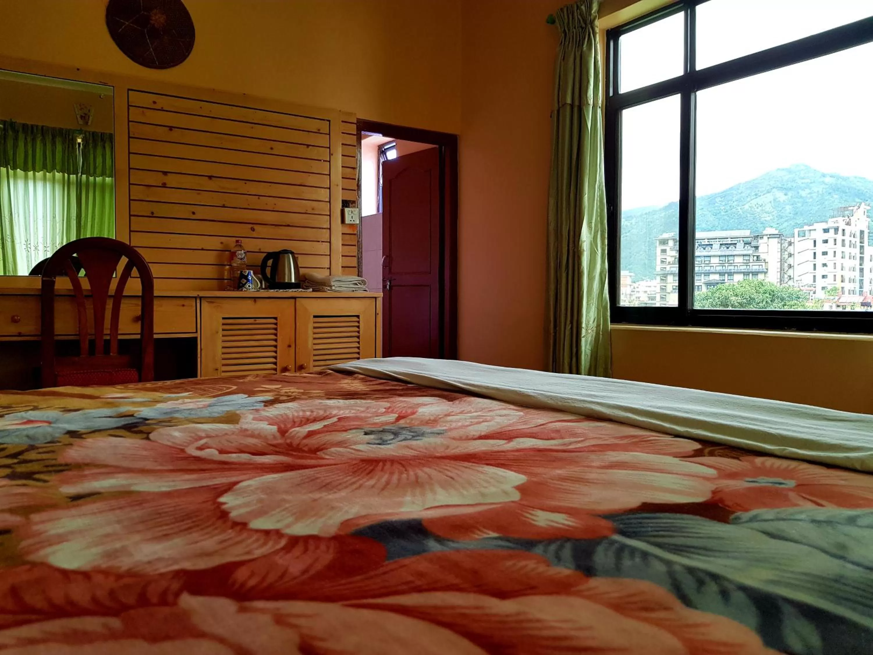 Bed in Hotel Diplomat