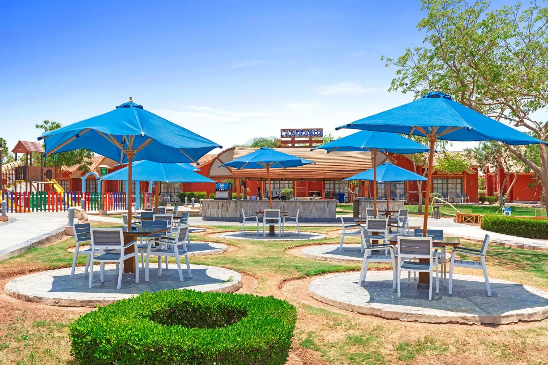 Lounge or bar in Neverland City Hurghada - Pickalbatros