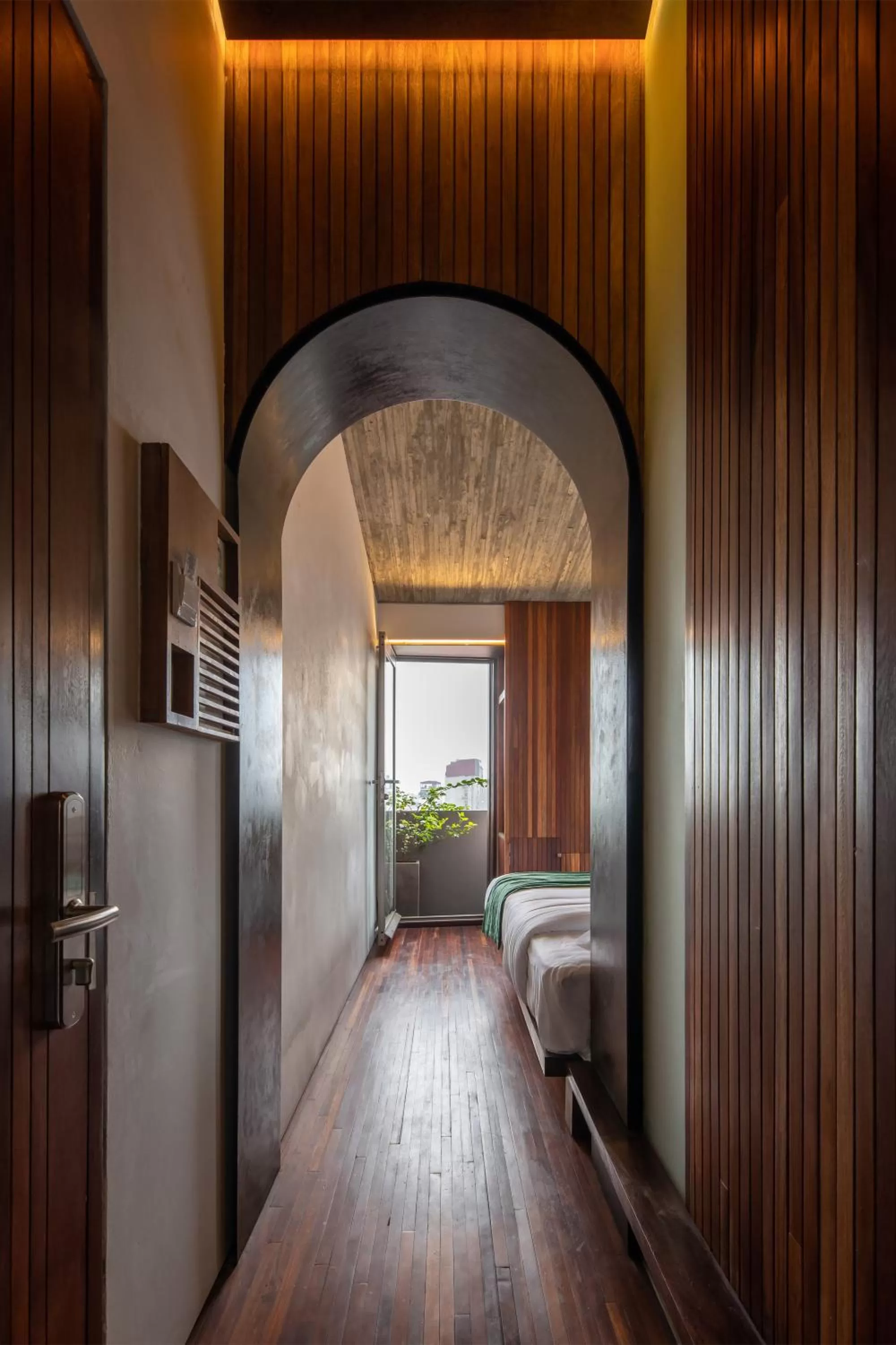 Photo of the whole room, Bed in Concon house