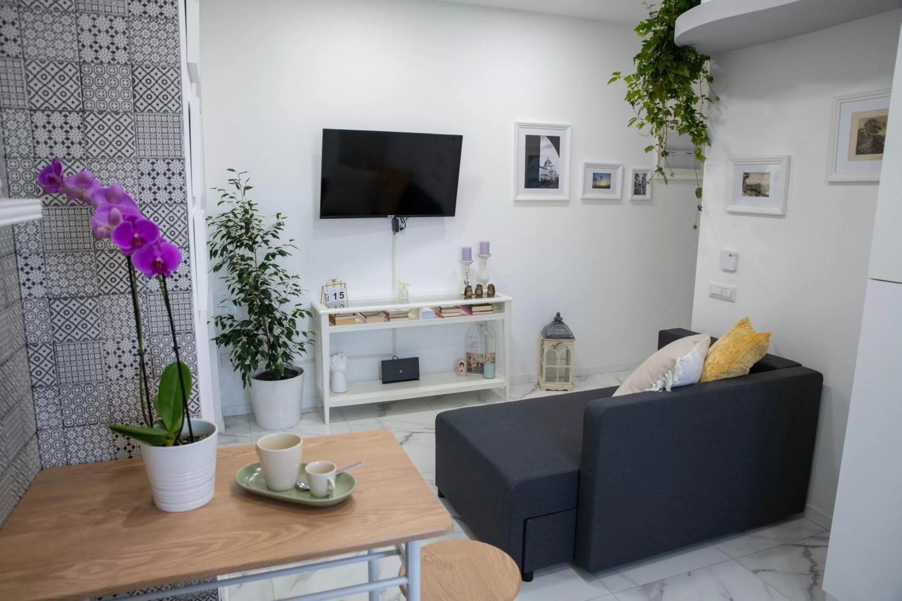 TV/Entertainment Center in B&B Carpe Diem