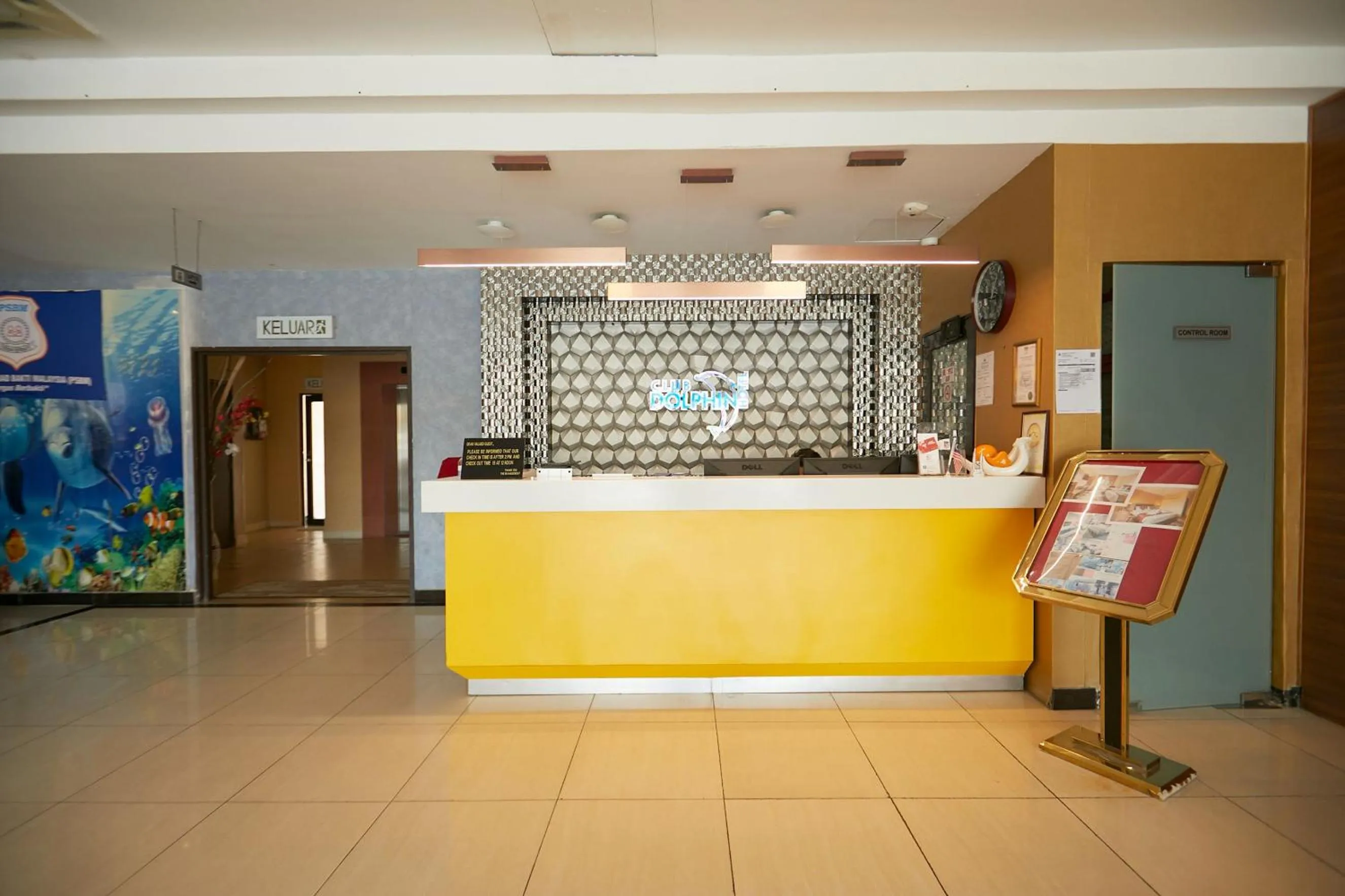 Lobby or reception in Dolphin Hotel, Chow Kit Kuala Lumpur