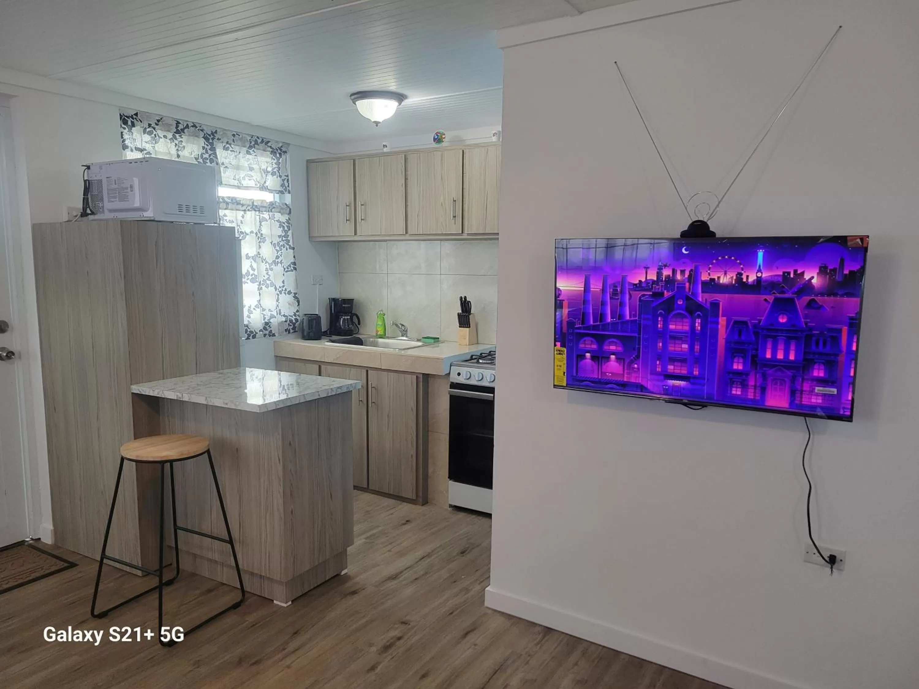 TV and multimedia, Kitchen/Kitchenette in Aguada of the Seas
