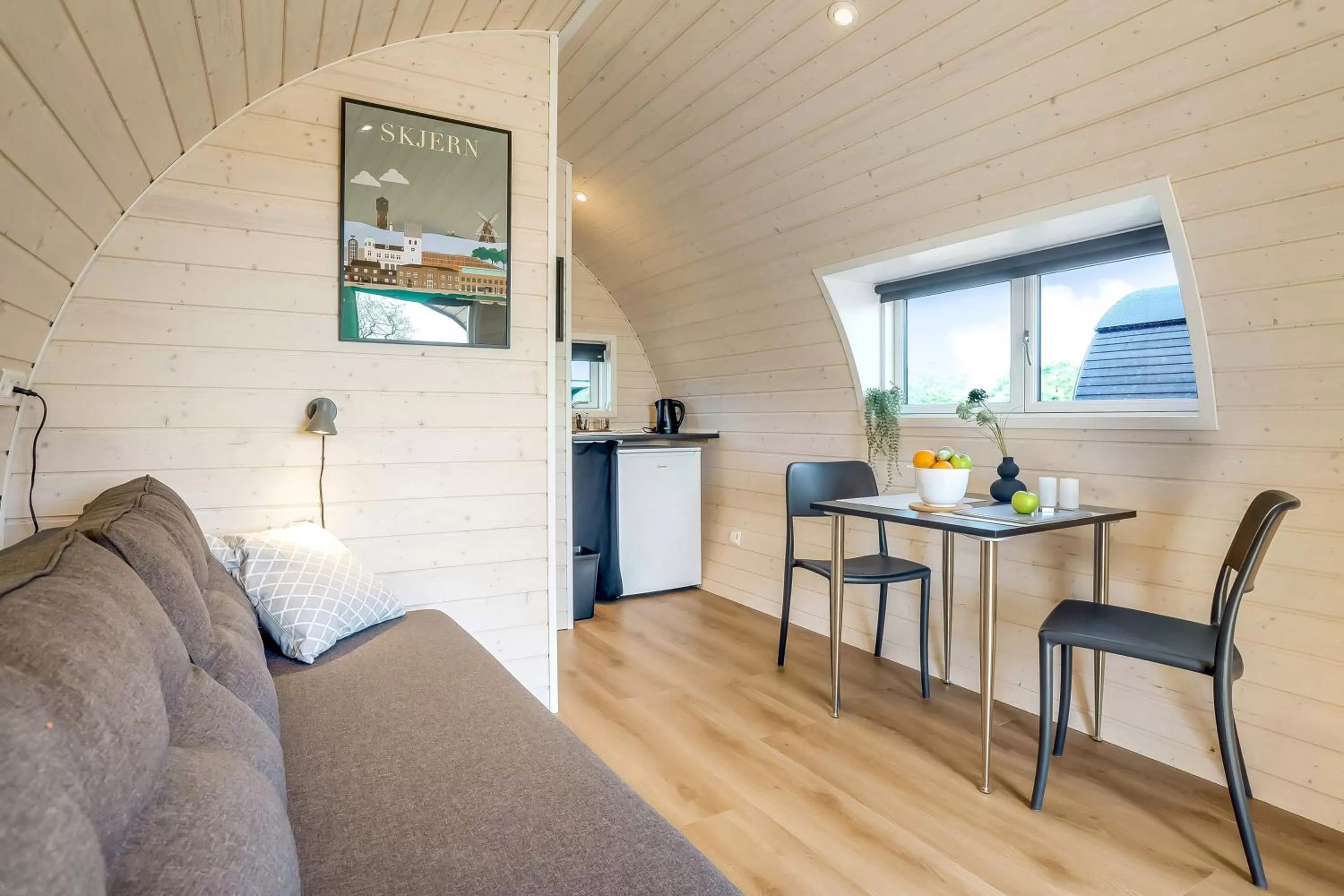 Living room in Danhostel Skjern