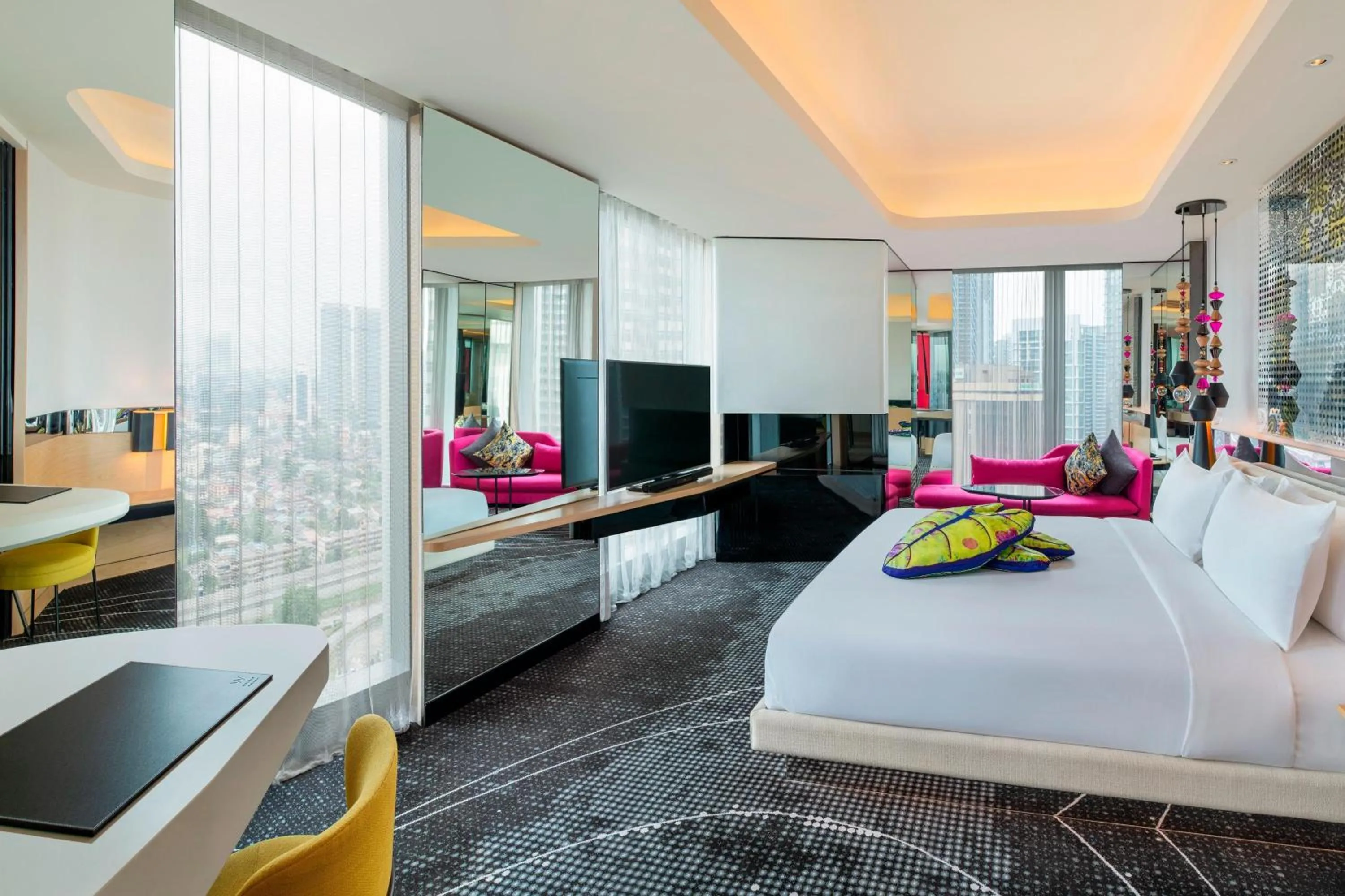 Photo of the whole room, Bed in W Kuala Lumpur