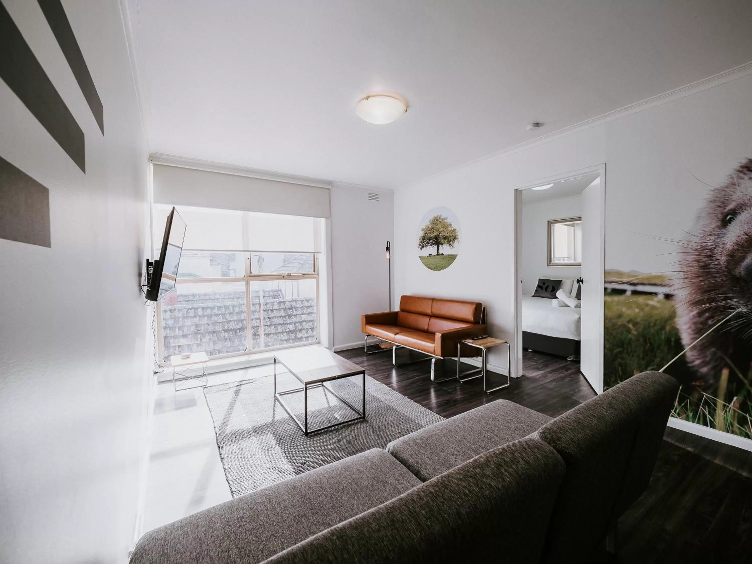 Living room in SoYa Apartment Hotel