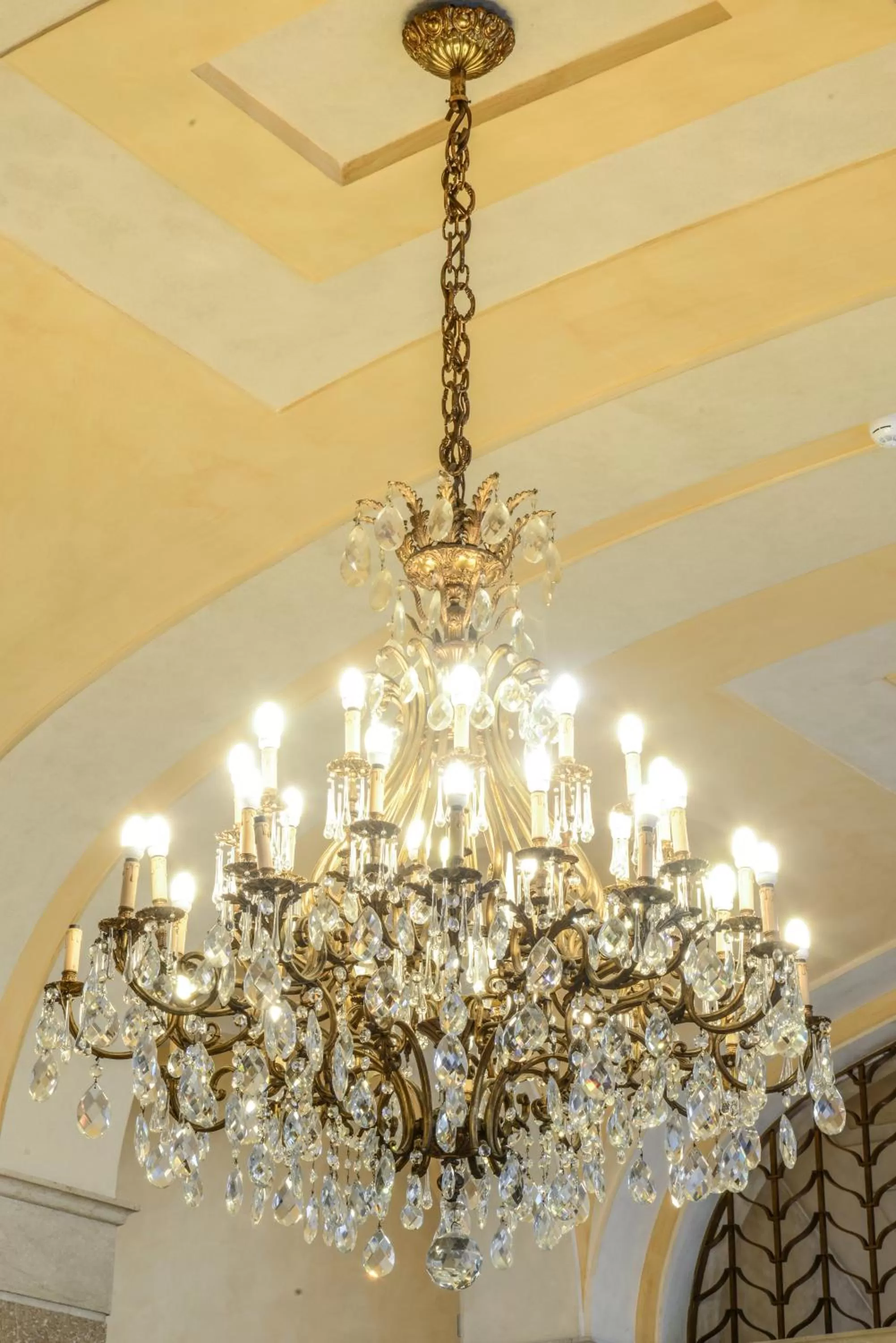 Decorative detail in Hotel Vittoria