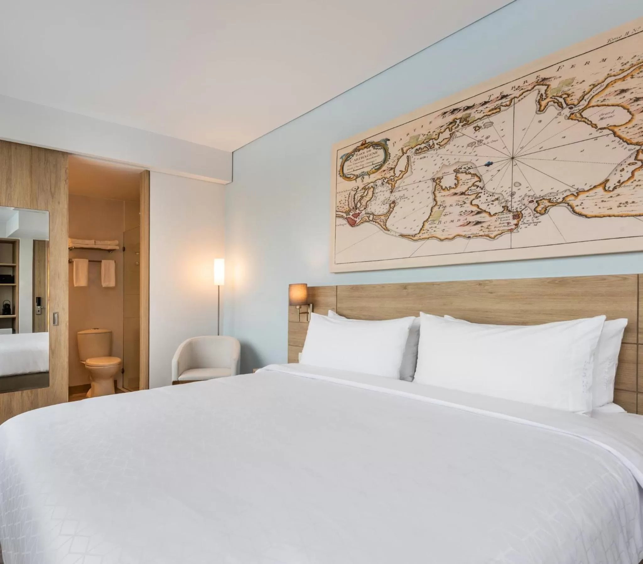 Photo of the whole room, Bed in Holiday Inn Express Cartagena Manga by IHG