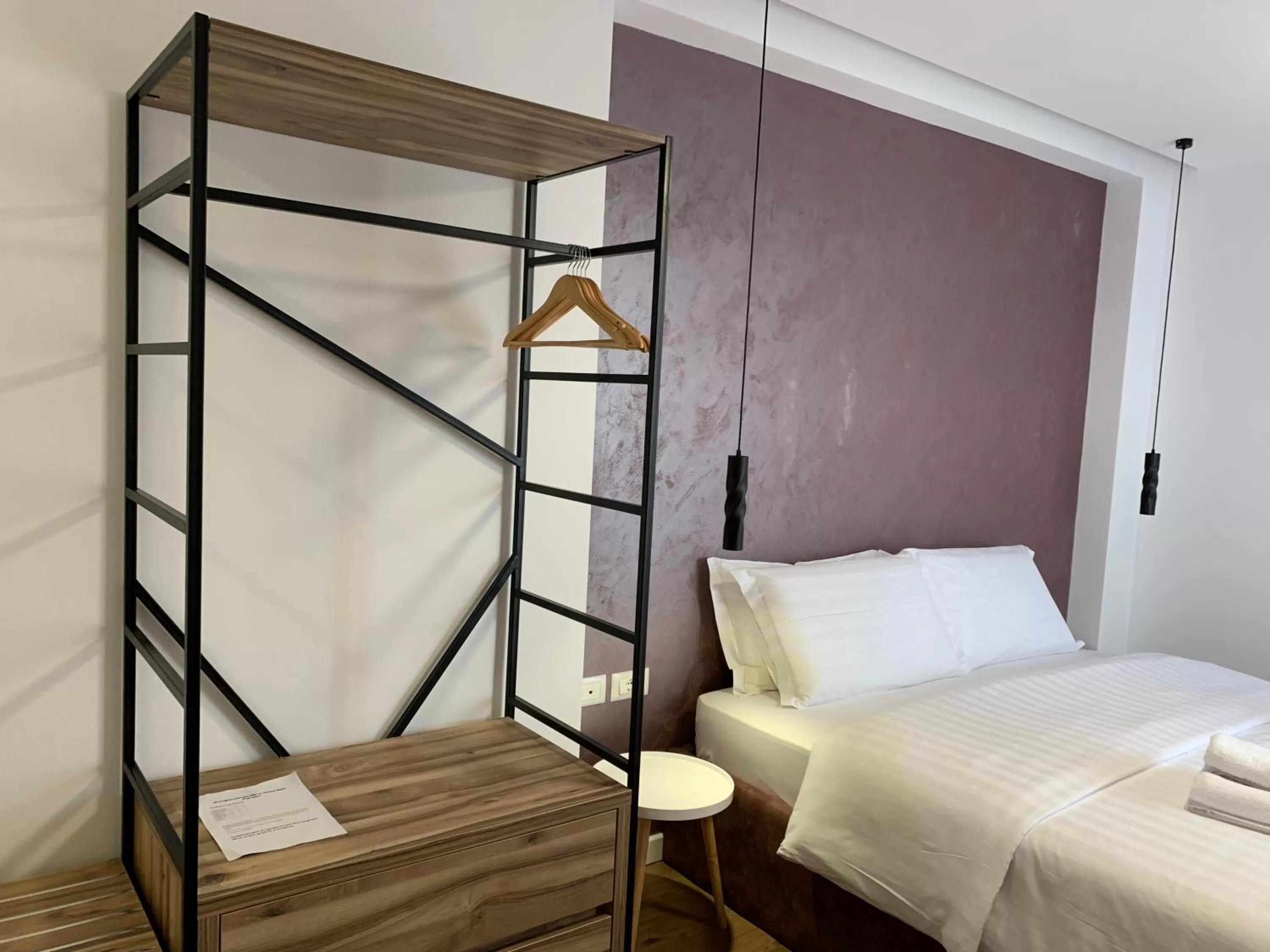 Bed in Grand Hotel Pogradec