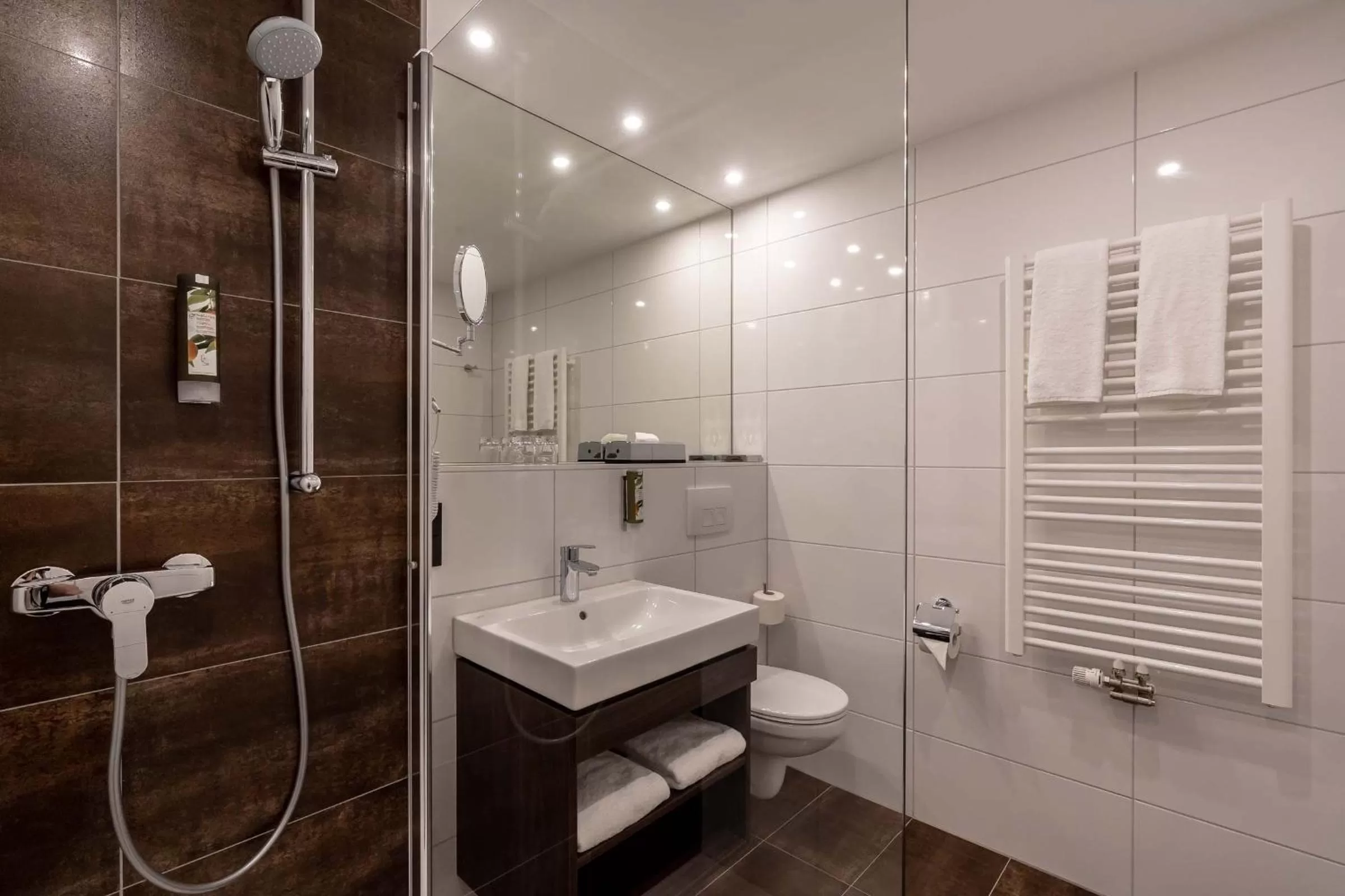 Shower in Augsburg Hotel Sonnenhof