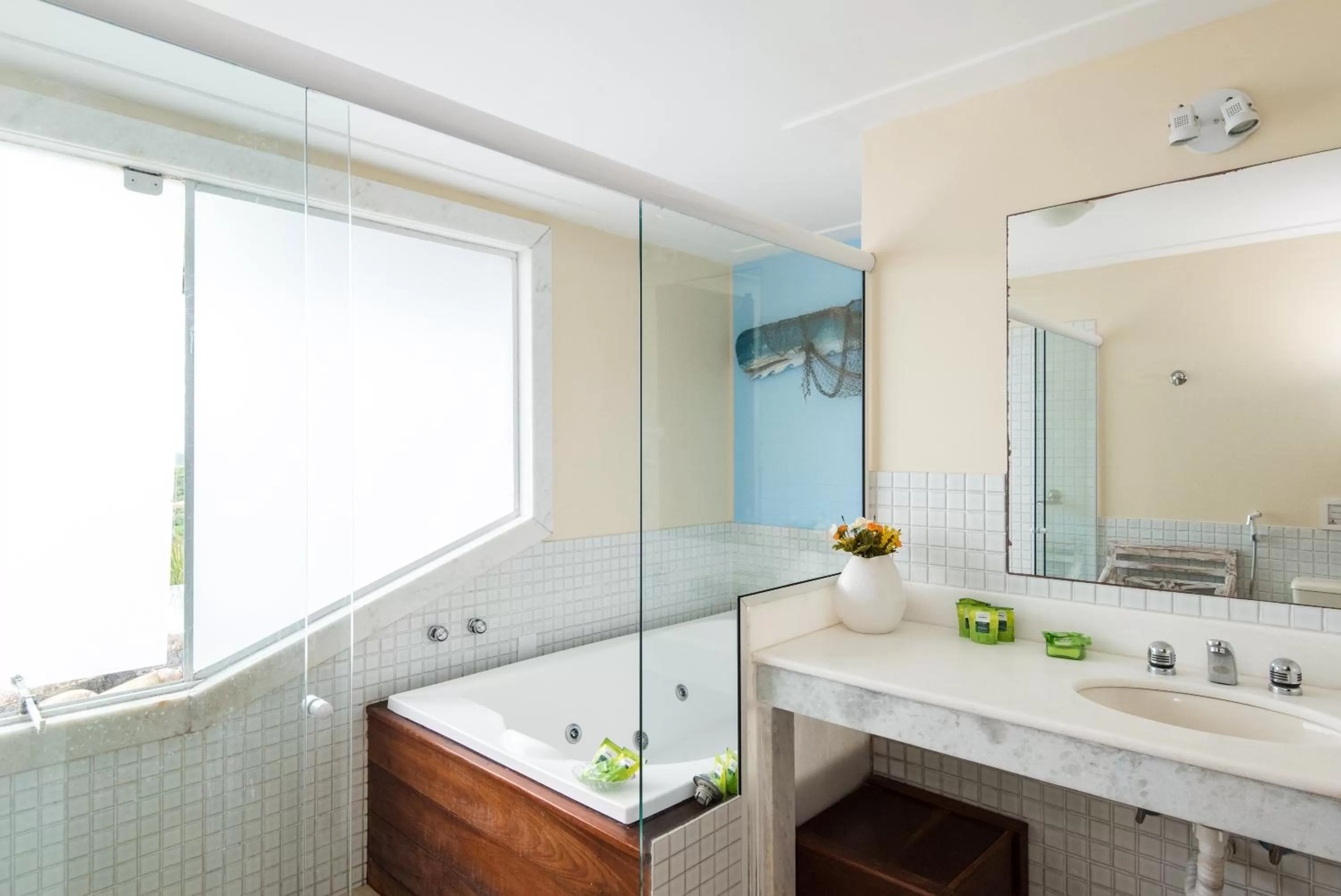 Bathroom in Pousada La Dolce Vita