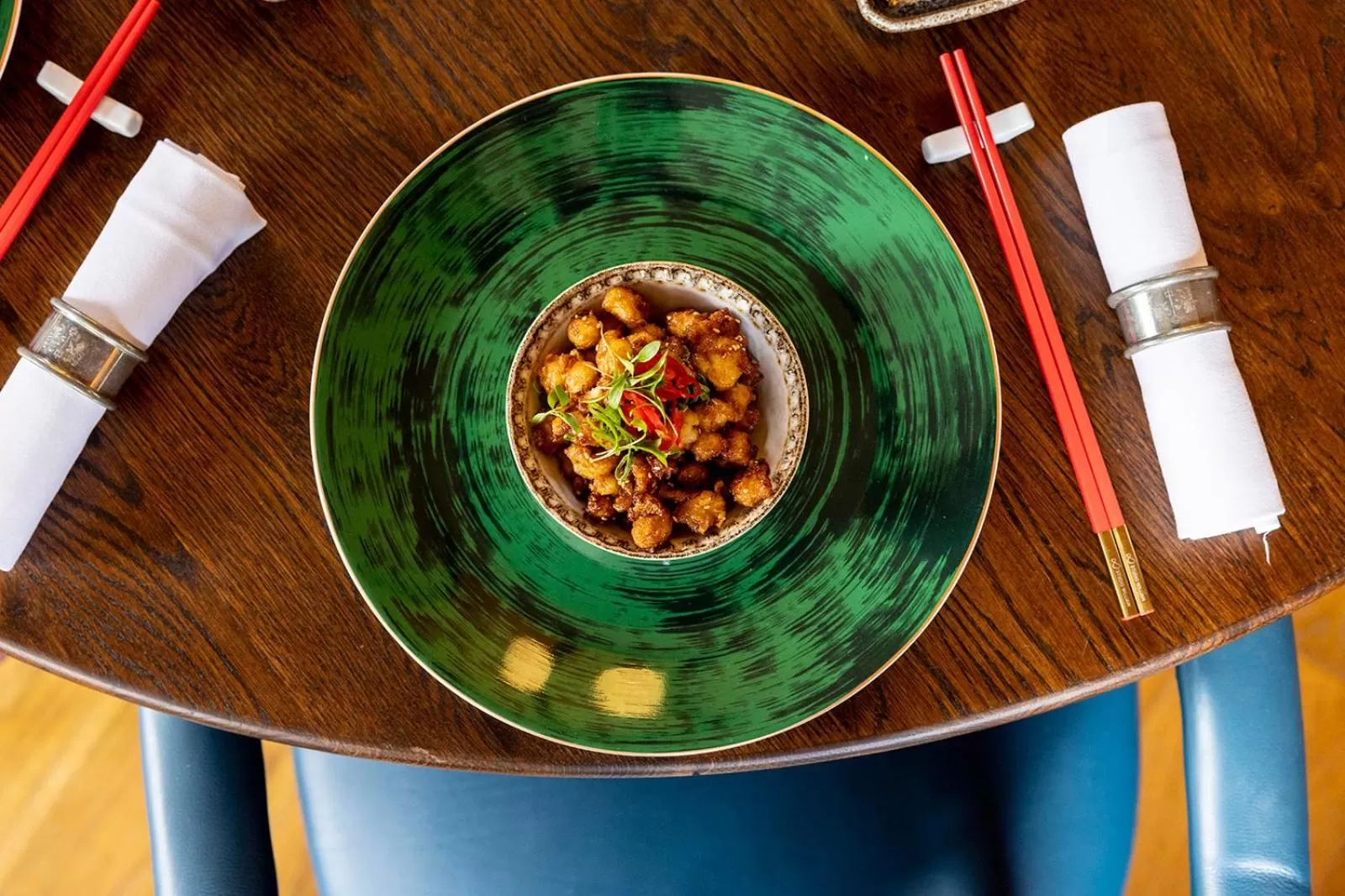 Food close-up in The Retreat, Elcot Park