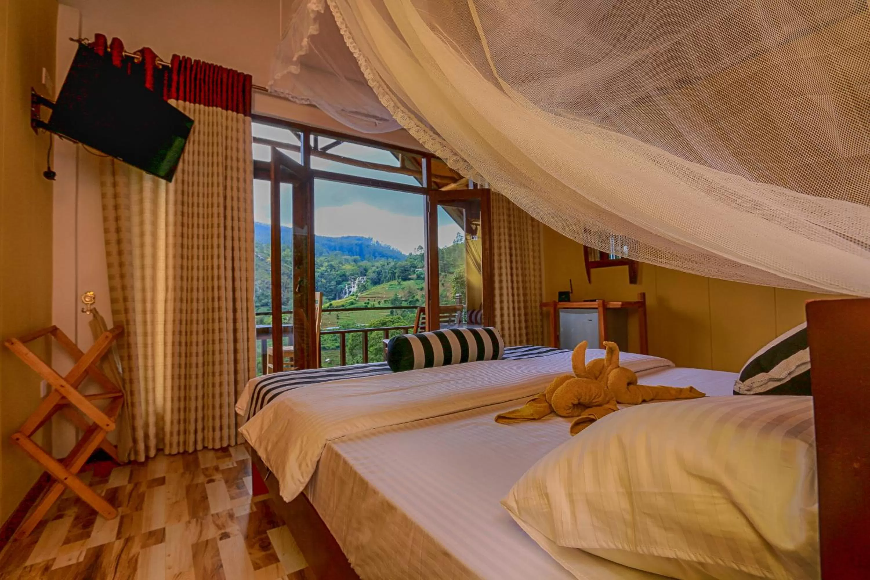 Bedroom in Ella 100 View Cottage