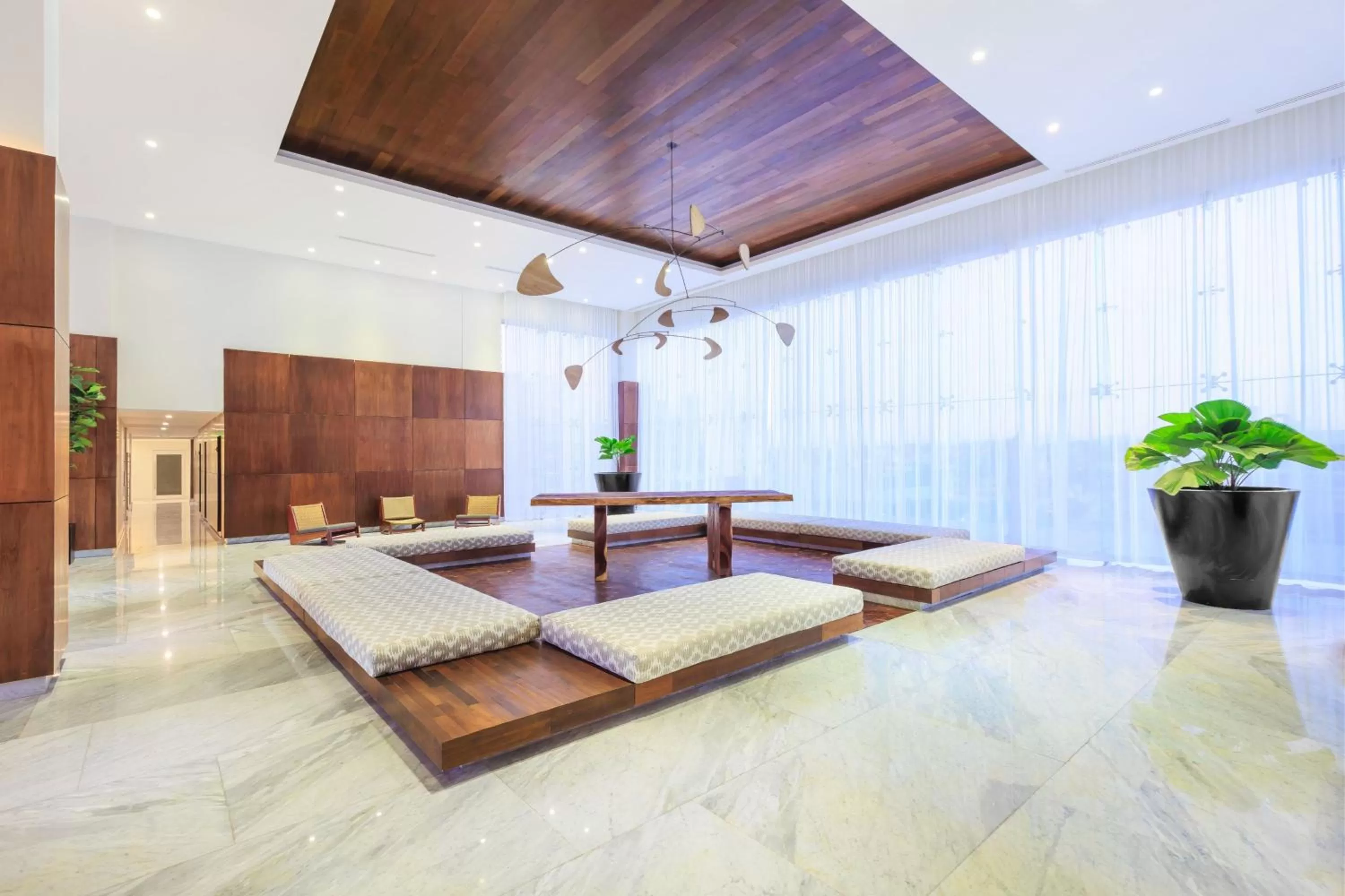 Lobby or reception, Bed in Courtyard by Marriott Mazatlan Beach Resort