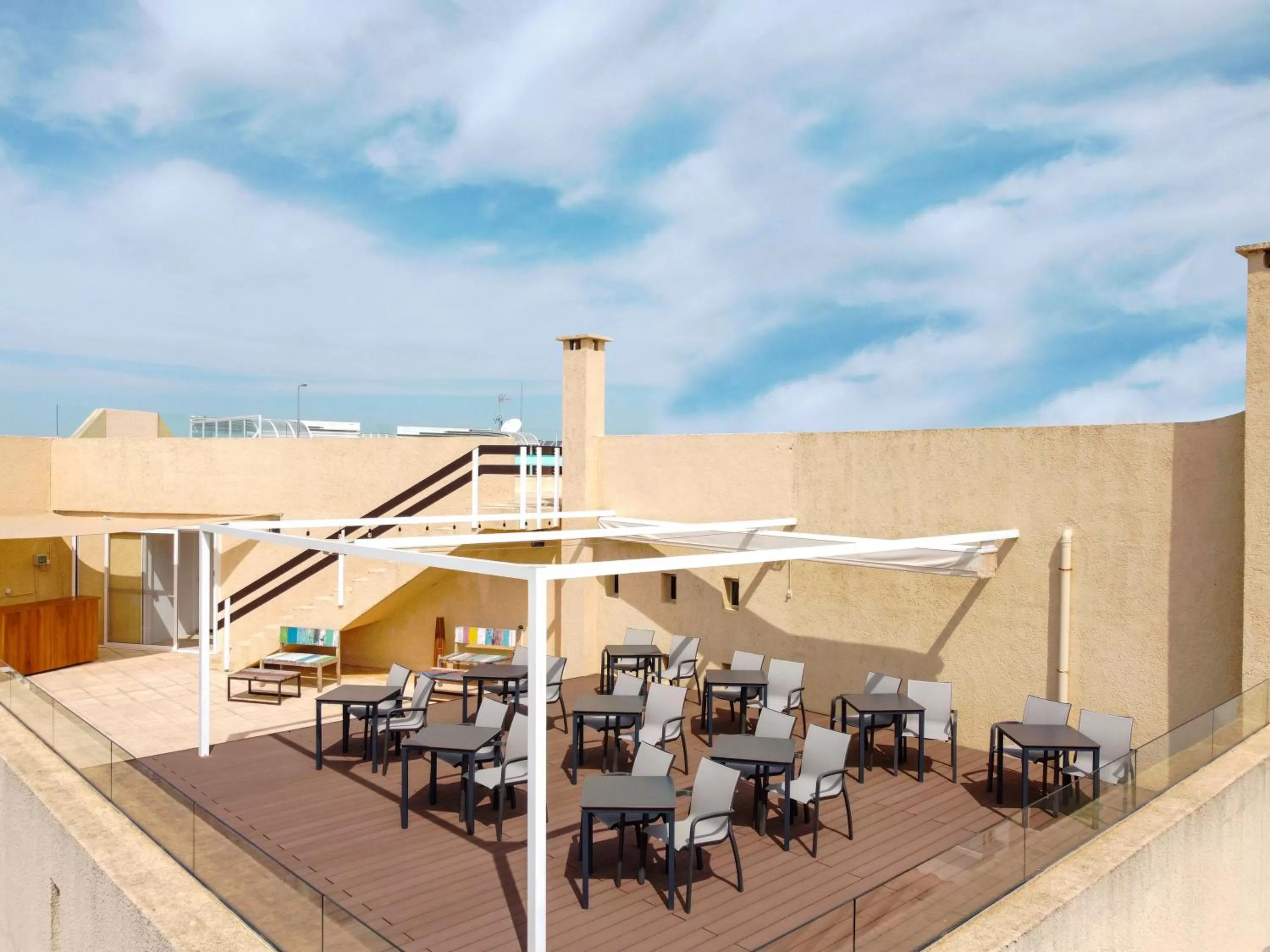 Patio in Hotel Apartamento Foz Atlantida