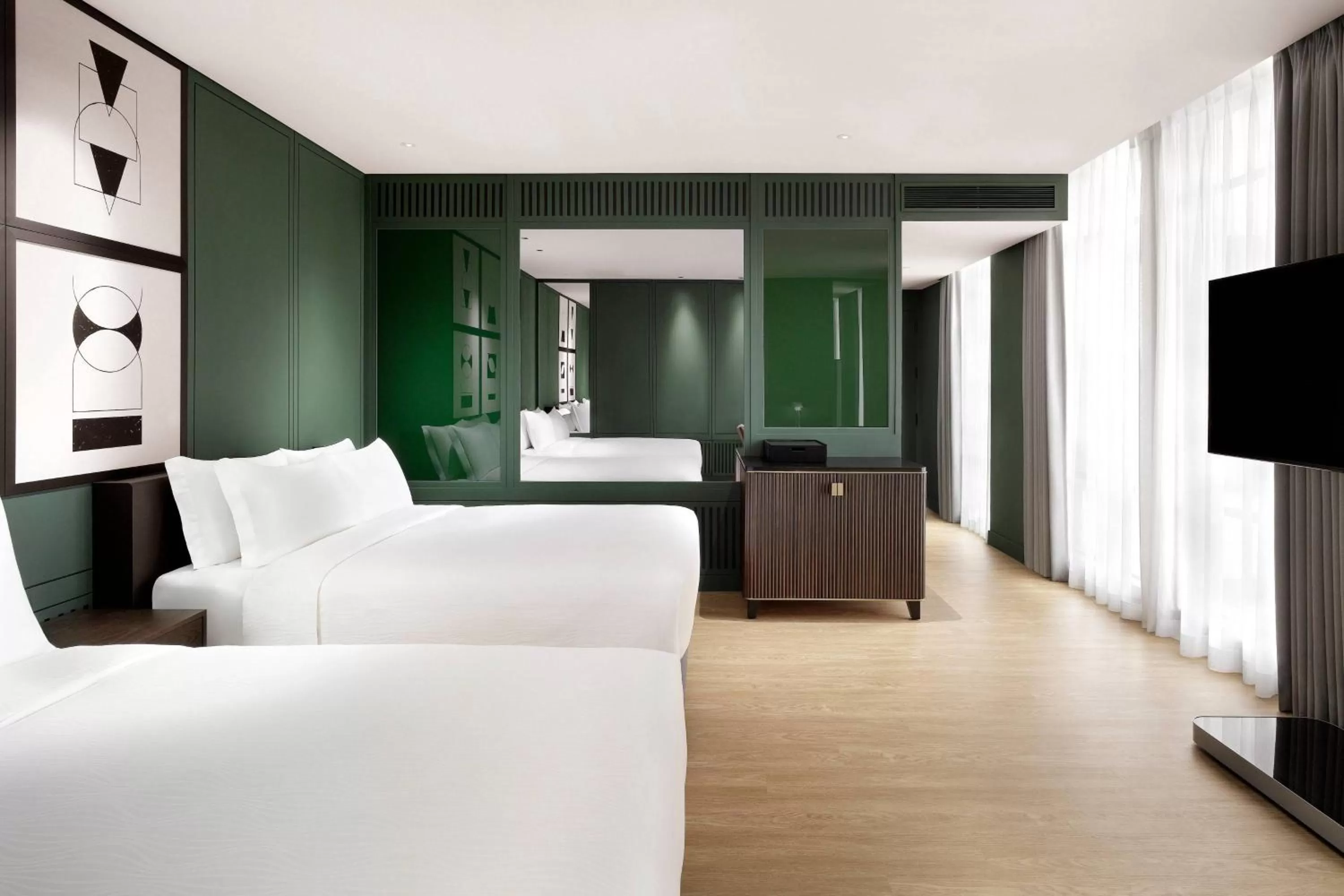 Photo of the whole room, Bed in GRAVITY JOSUN Seoul Pangyo, Autograph Collection