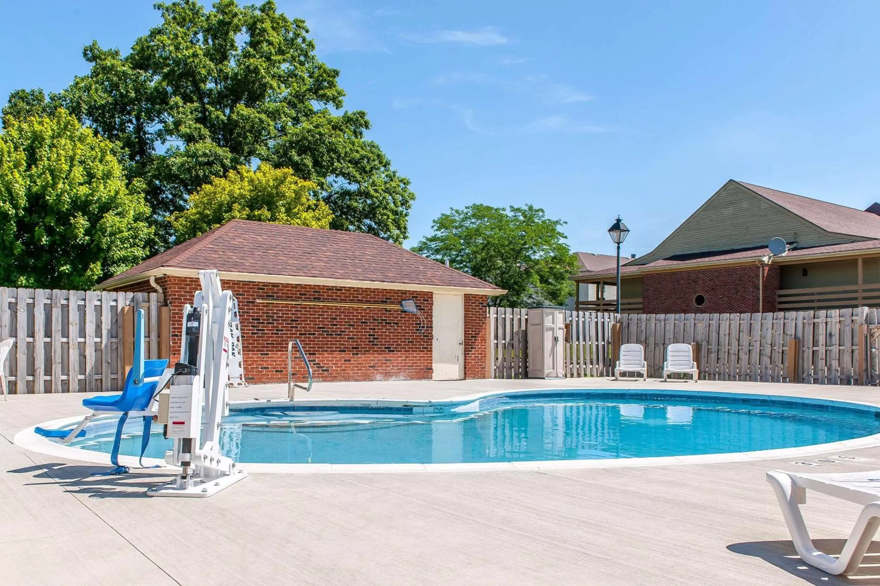 On site in Quality Inn Findlay