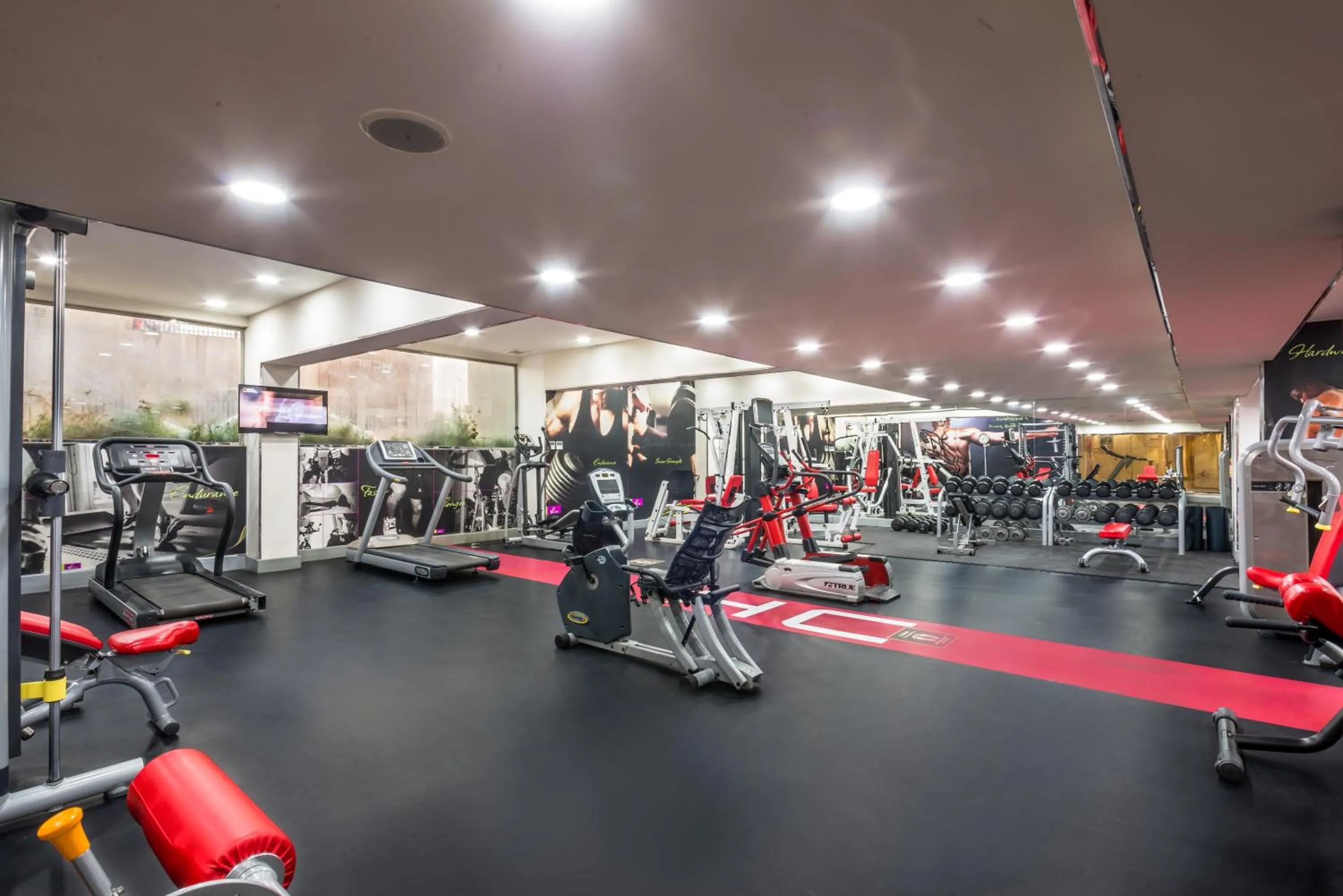 Fitness centre/facilities in Mena Hotel Nasiriah Riyadh