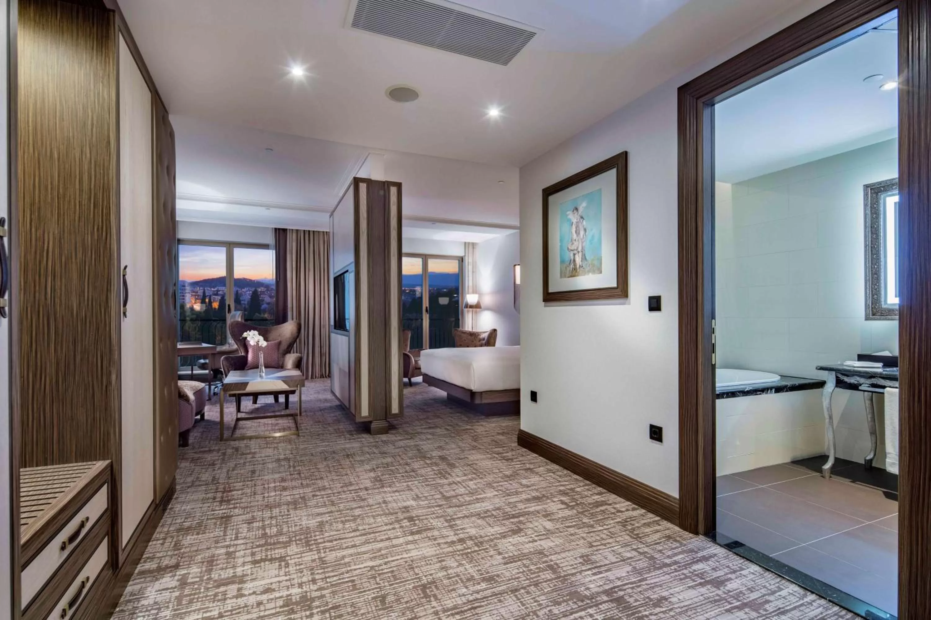 Living room in Hilton Podgorica Crna Gora