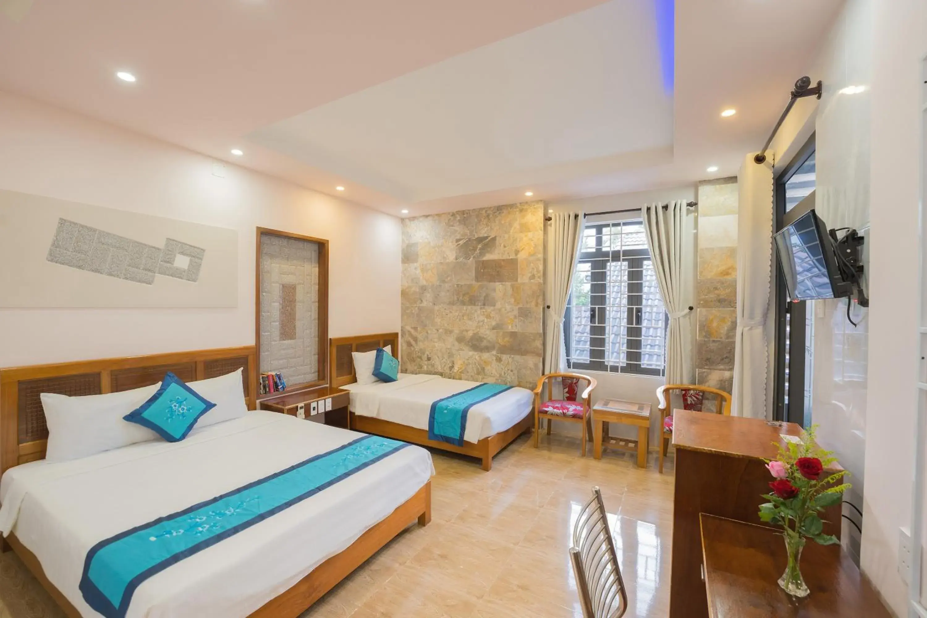 Triple Room with Terrace in Countryside Moon Homestay Triple Room with Terrace in Countryside Moon Homestay