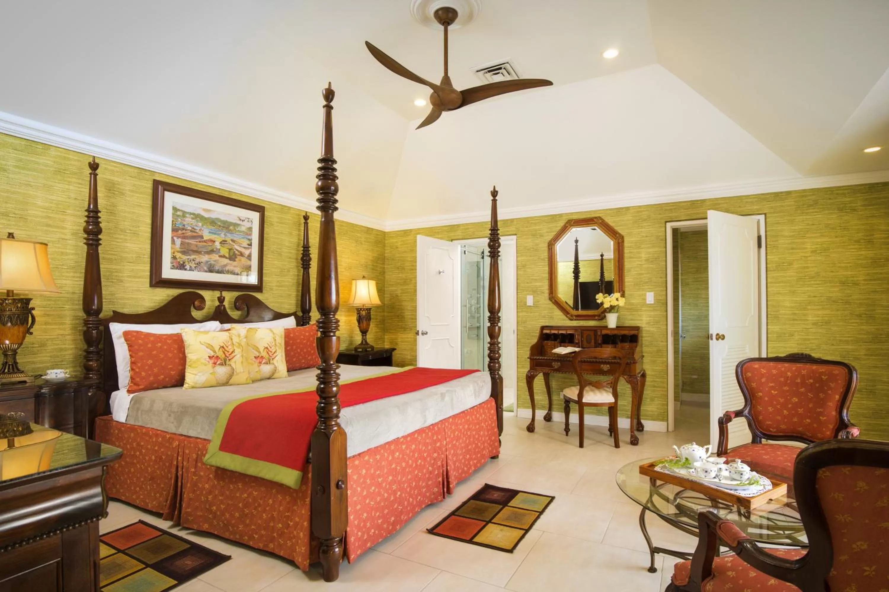 Photo of the whole room, Bed in Polkerris Bed & Breakfast