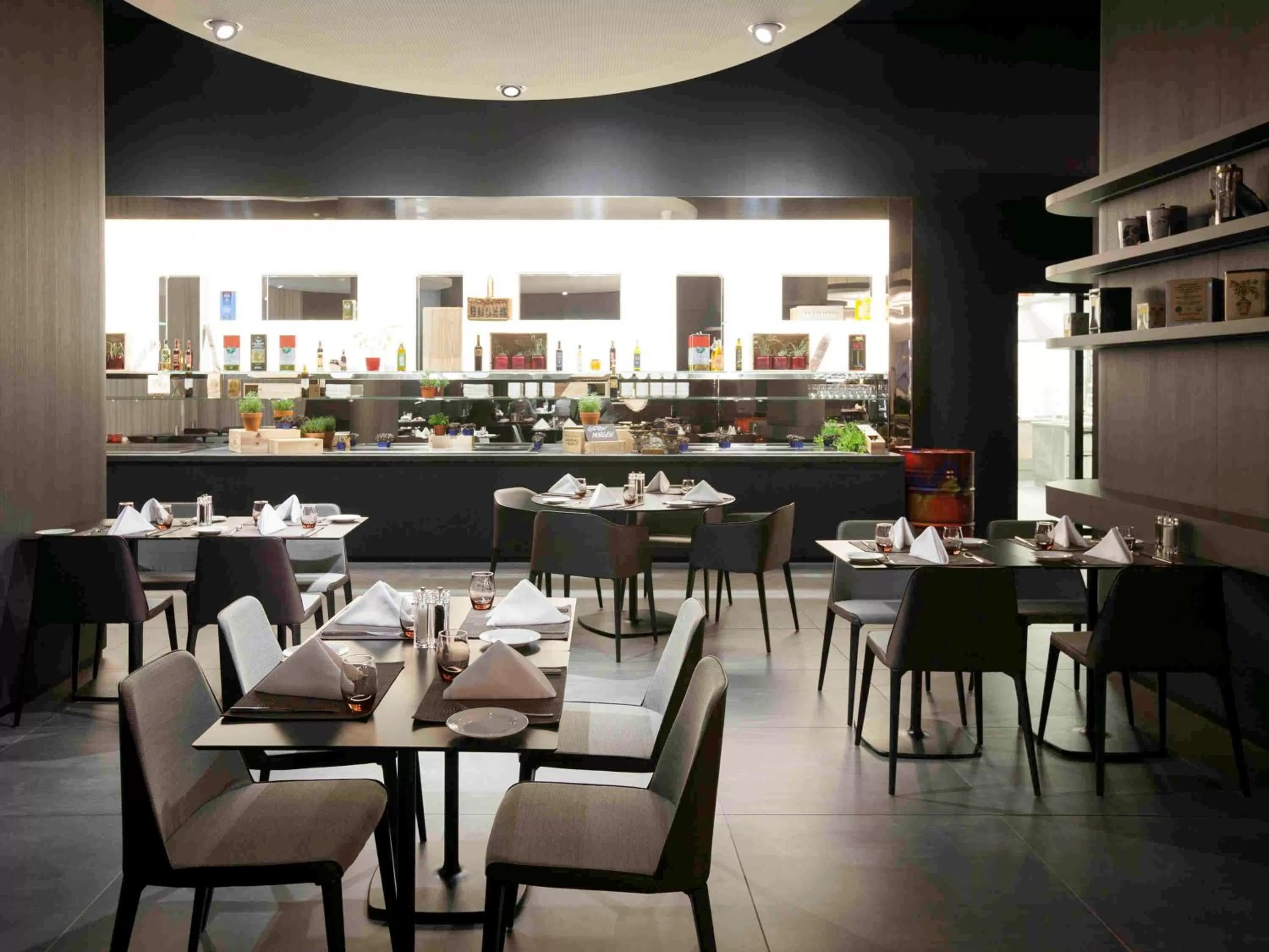 Restaurant/places to eat in Novotel Basel City