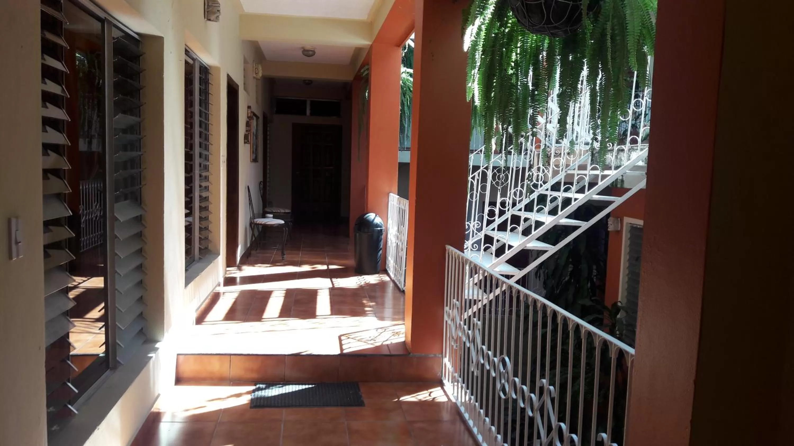 Patio in Hotel Brisas de Copan