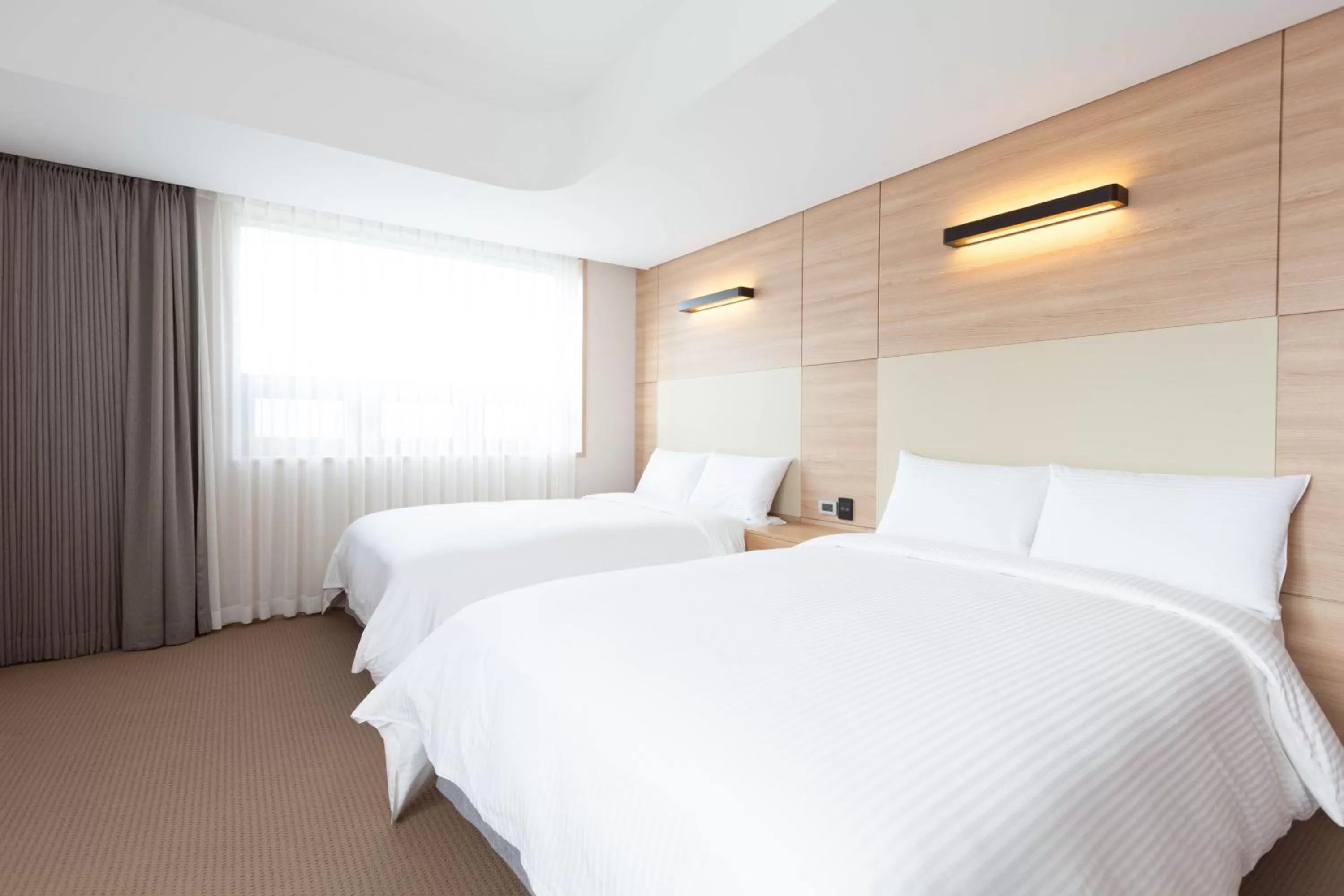 Bed in Acube Hotel Dongdaemun