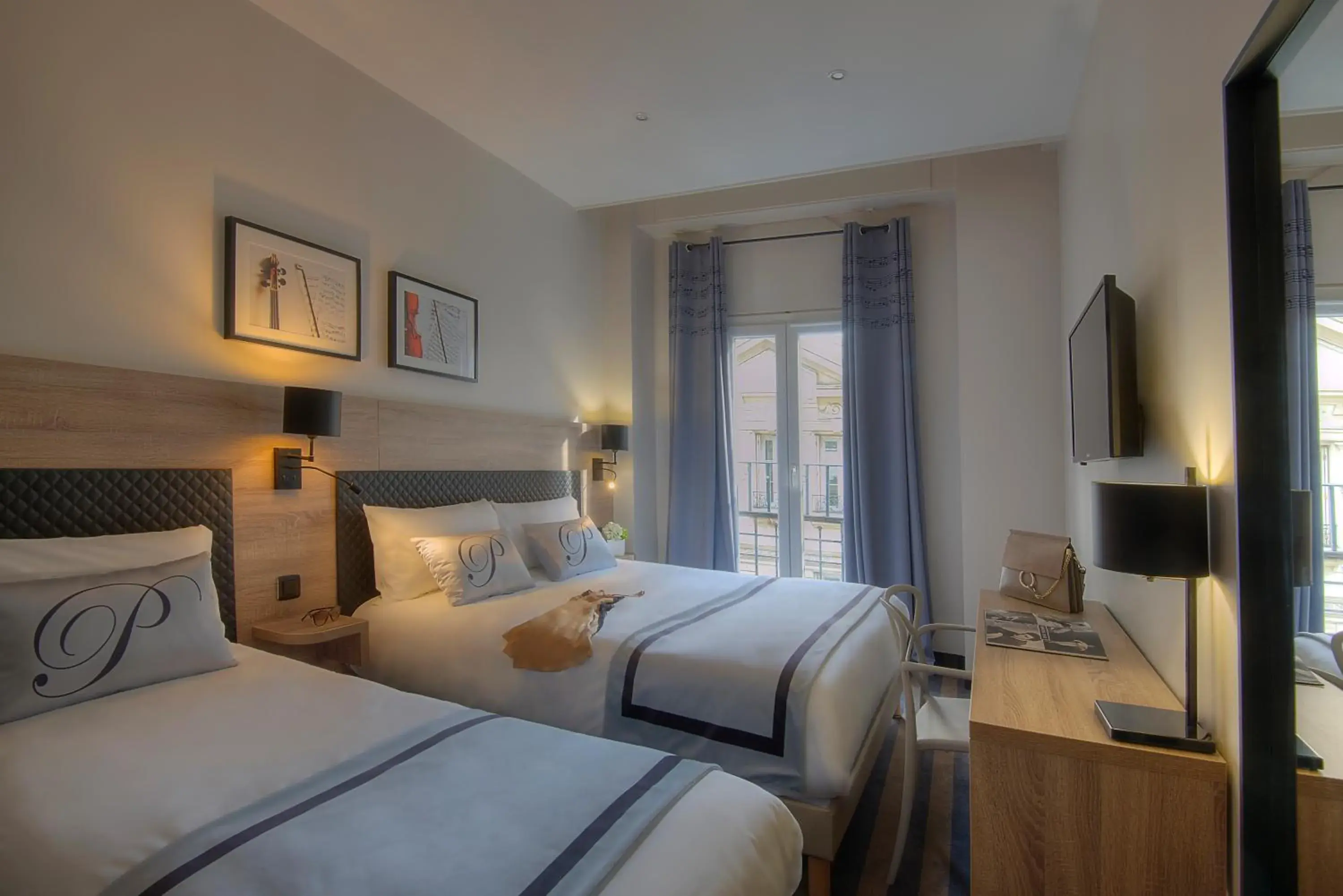 Triple Room in Hotel Paganini Triple Room in Hotel Paganini