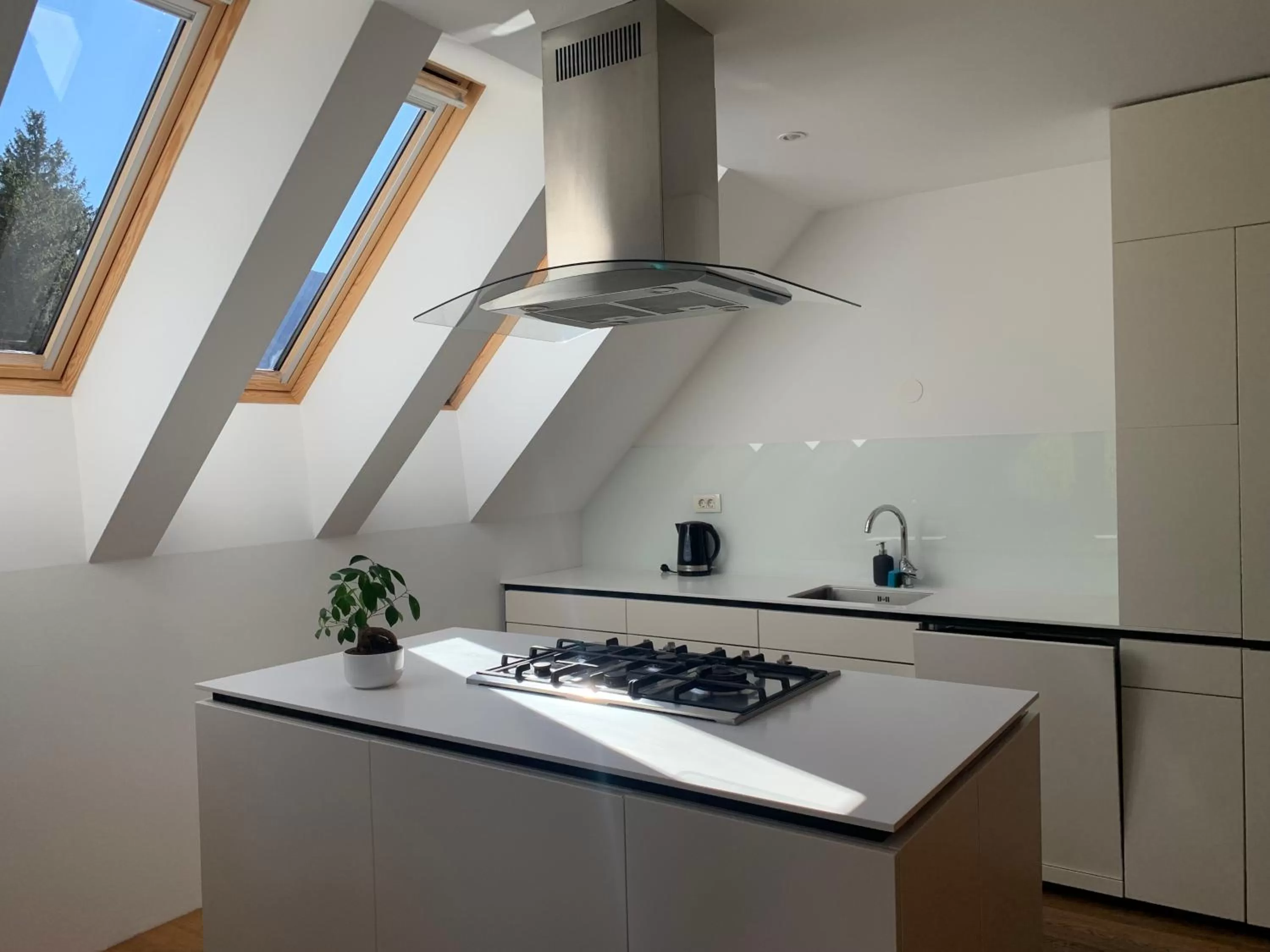 Kitchen or kitchenette in Hotel Sanje ob Soči ***/****