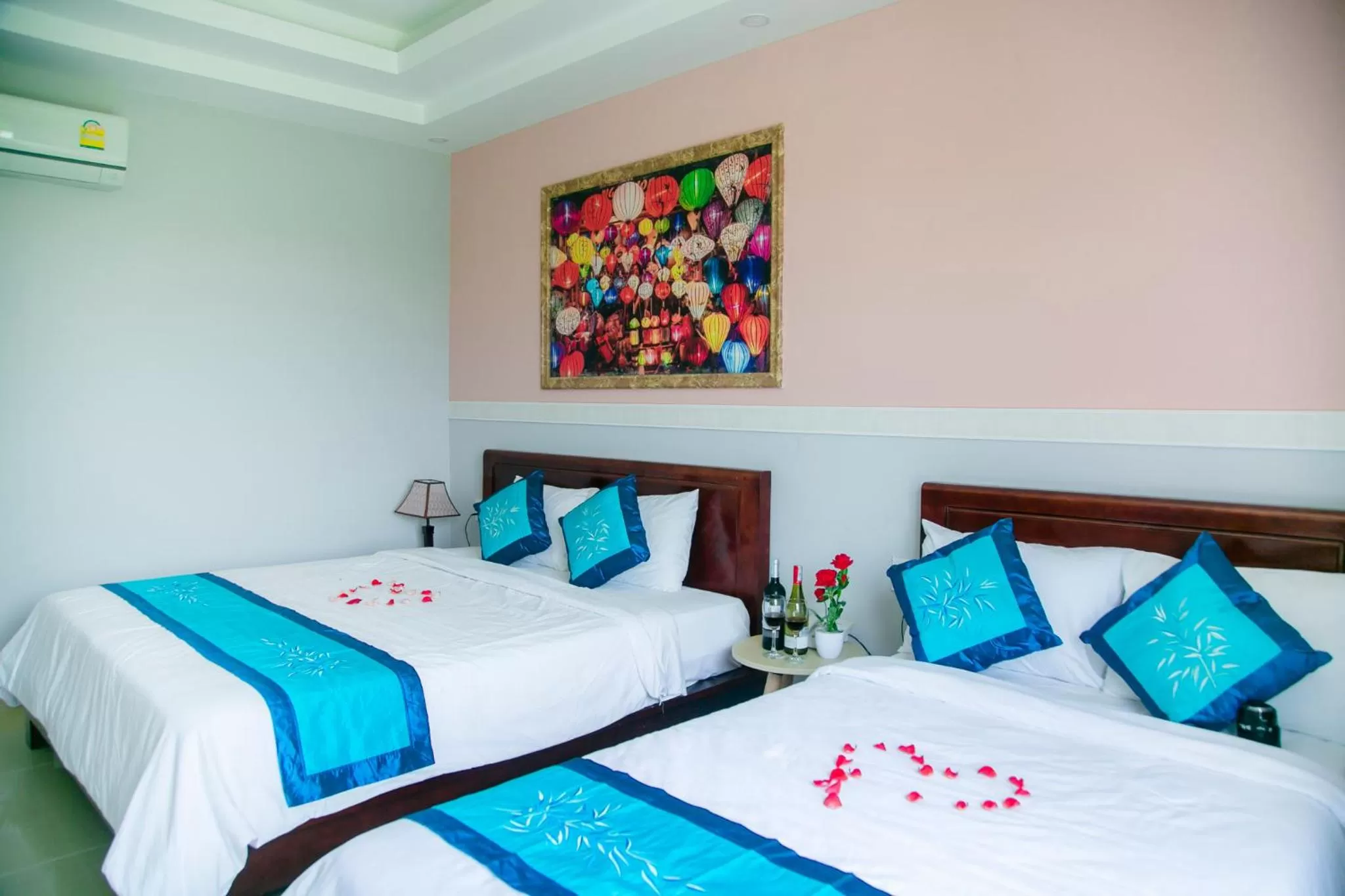 Bedroom, Bed in Hào Anh Villa Hội An