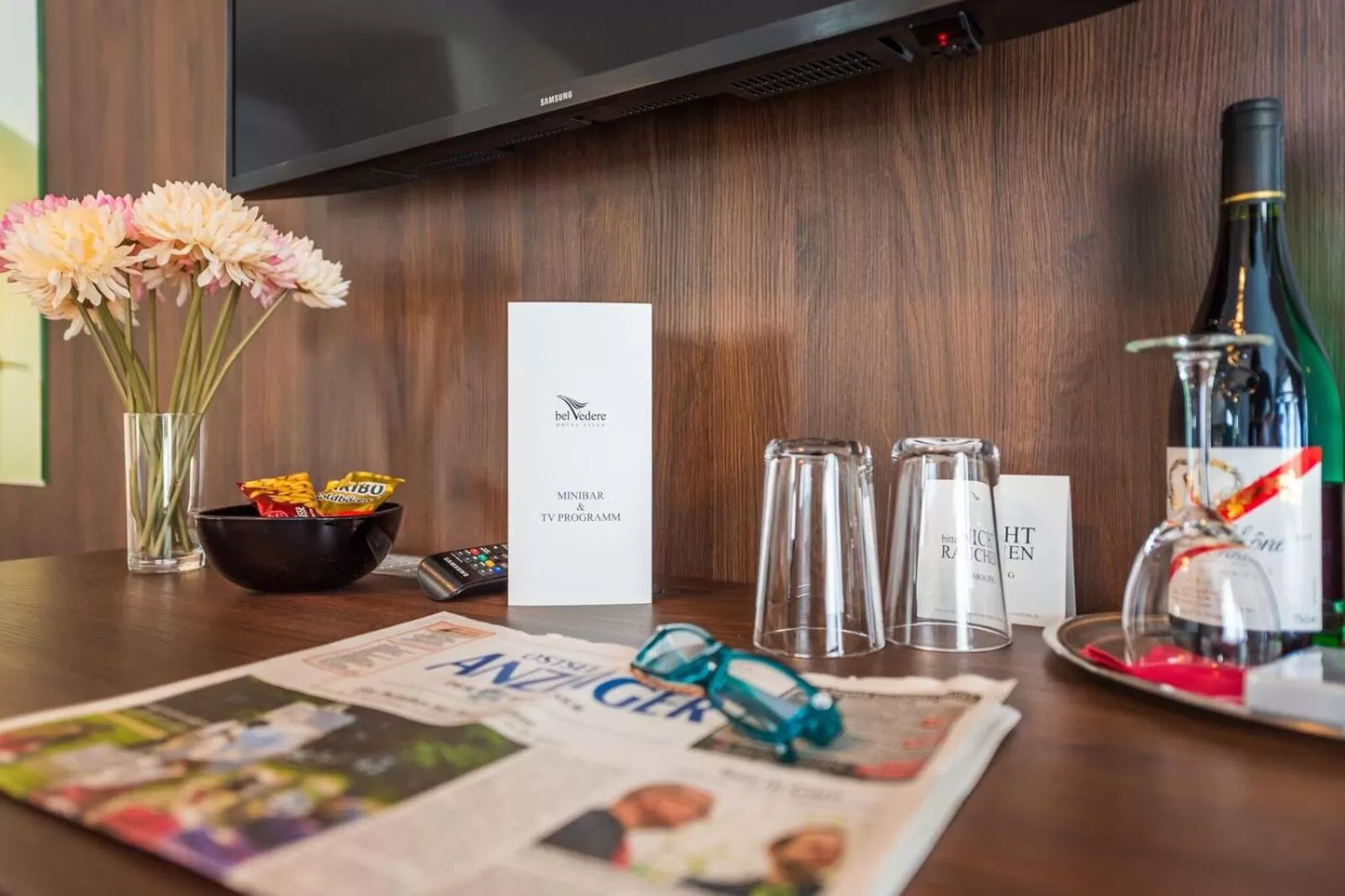 Decorative detail in Hotel Villa Belvedere