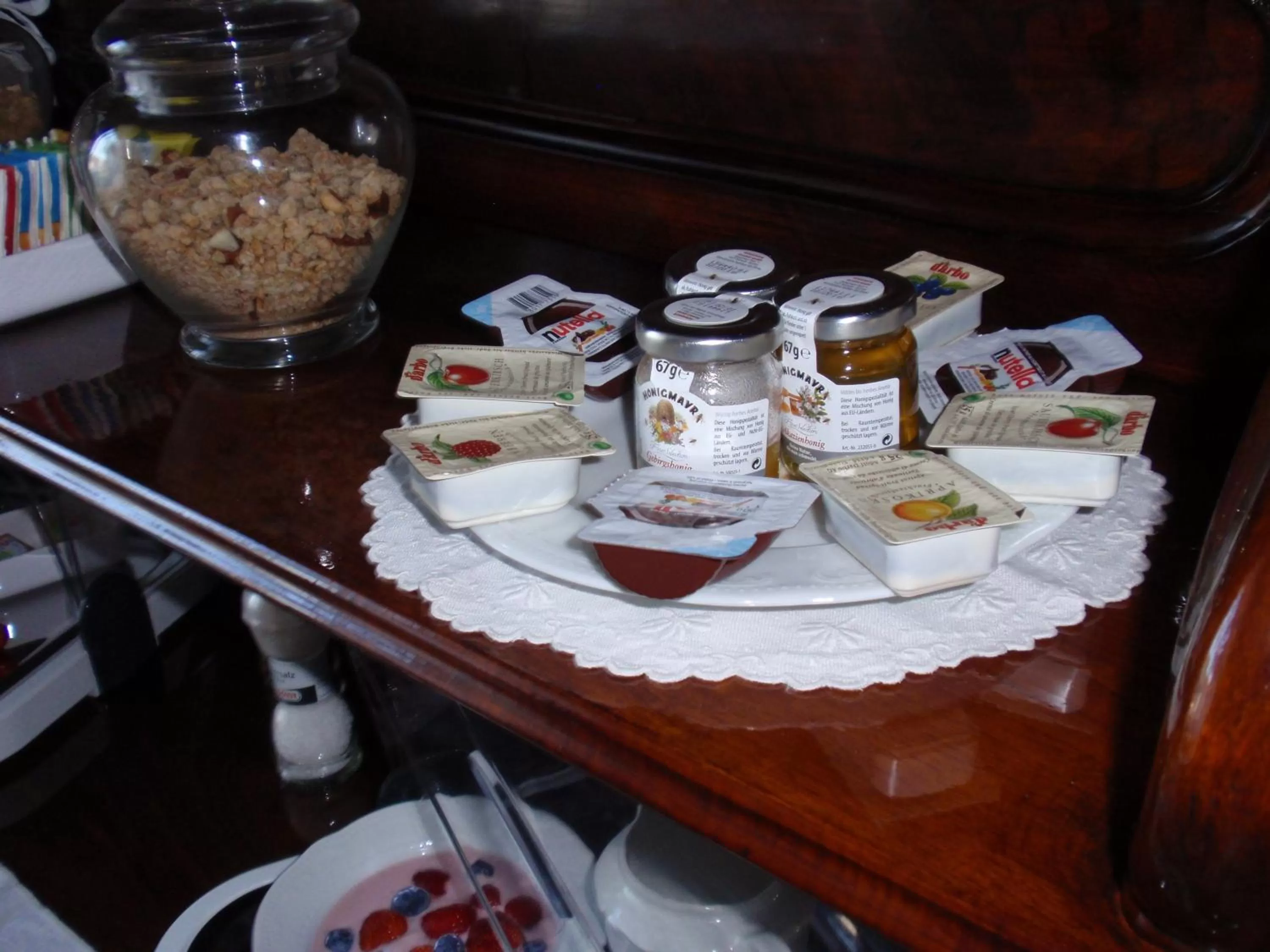 Continental breakfast in Villa-Angelina