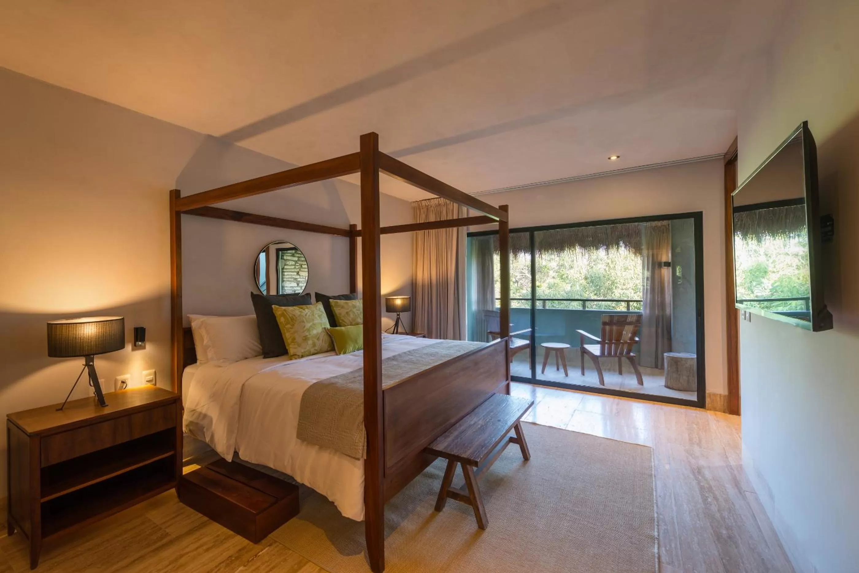 Bed in Kimpton Aluna Resort Tulum by IHG