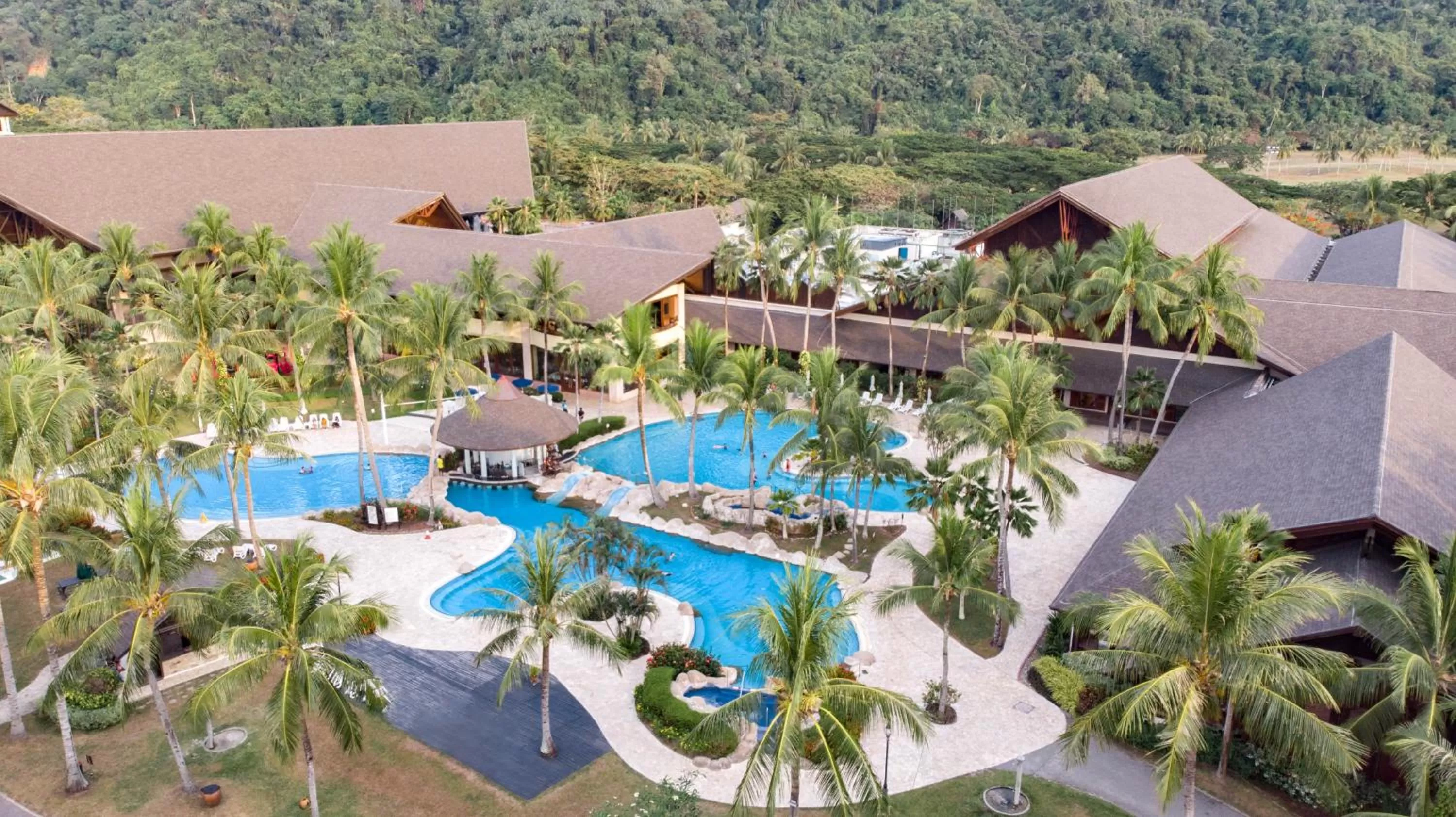 Bird's eye view in Nexus Resort & Spa Karambunai