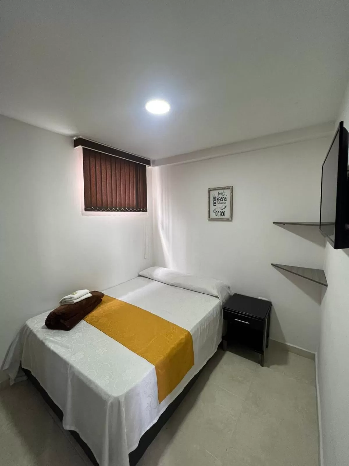 Bed in Hotel Cafe Estrella