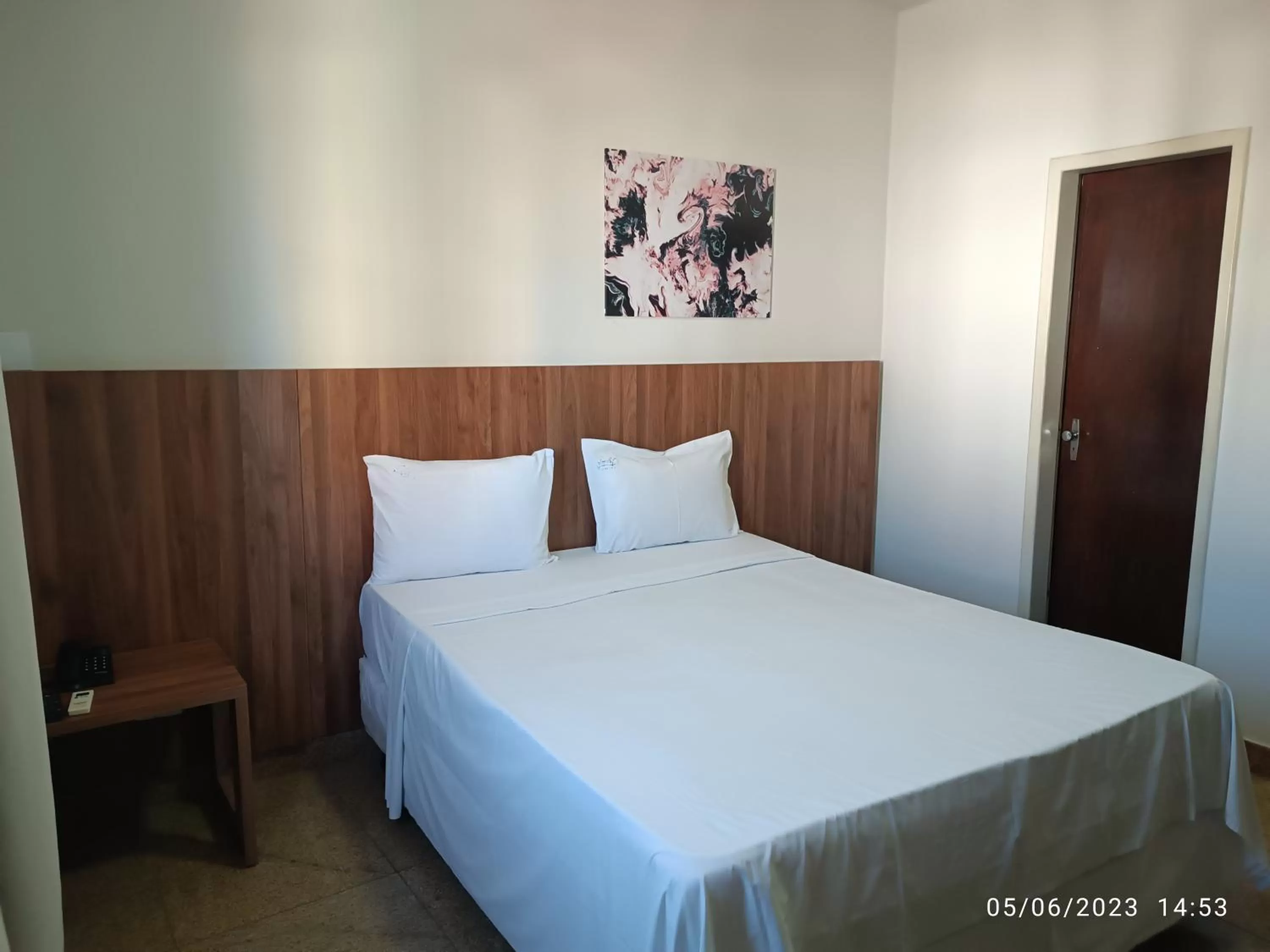 Bed in Hotel Oscar Blue Montes Claros